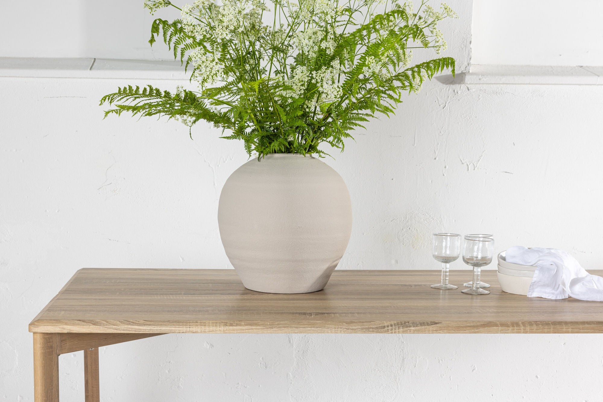 Esstisch Damon 200*90cm - Hellbraun-Esstisch Rechteckig-Venture Home-le canapé