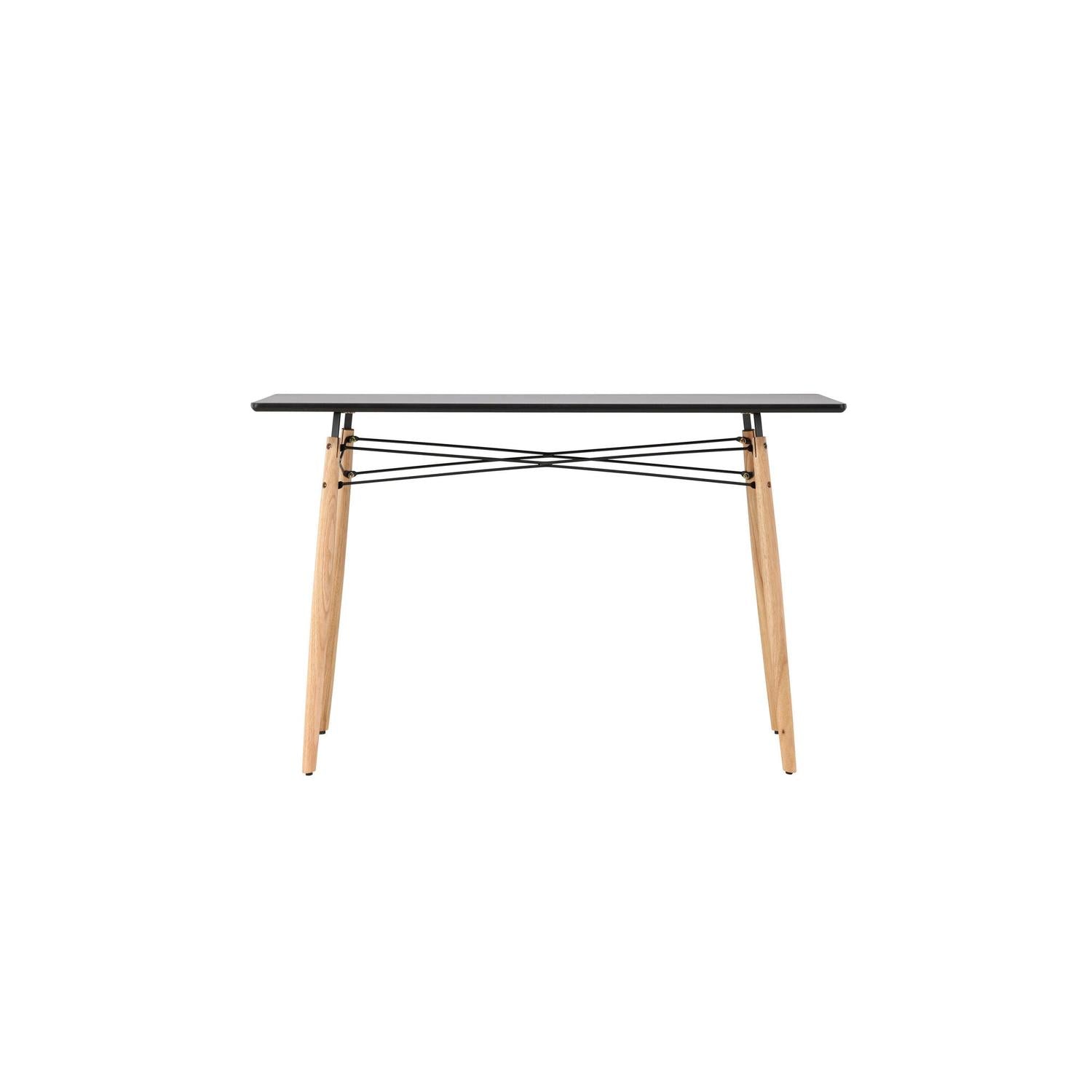 Esstisch Danburi Rechteckig 120*60cm - Schwarz-Esstische Rechteckig-Venture Home-le canapé