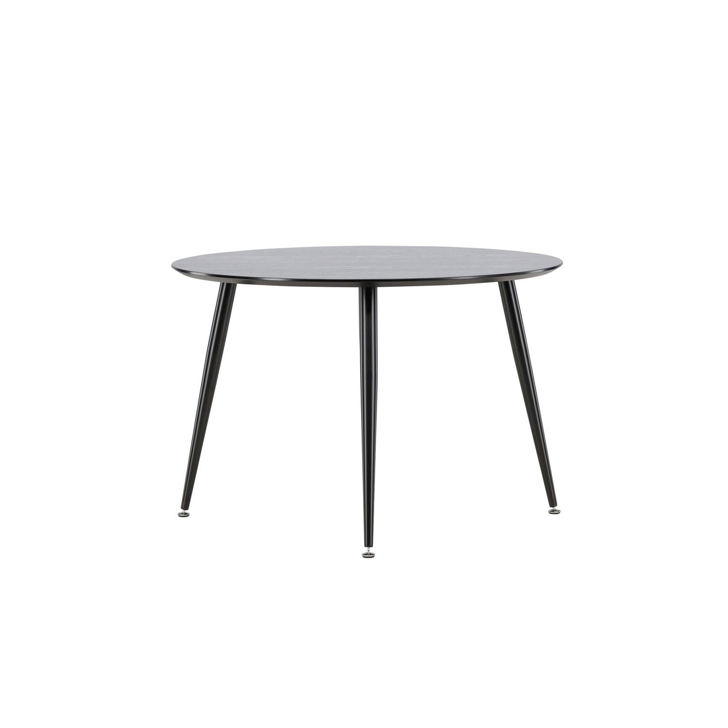 Esstisch Dipp Ø115cm - Schwarz-Esstisch Rund-Venture Home-le canapé