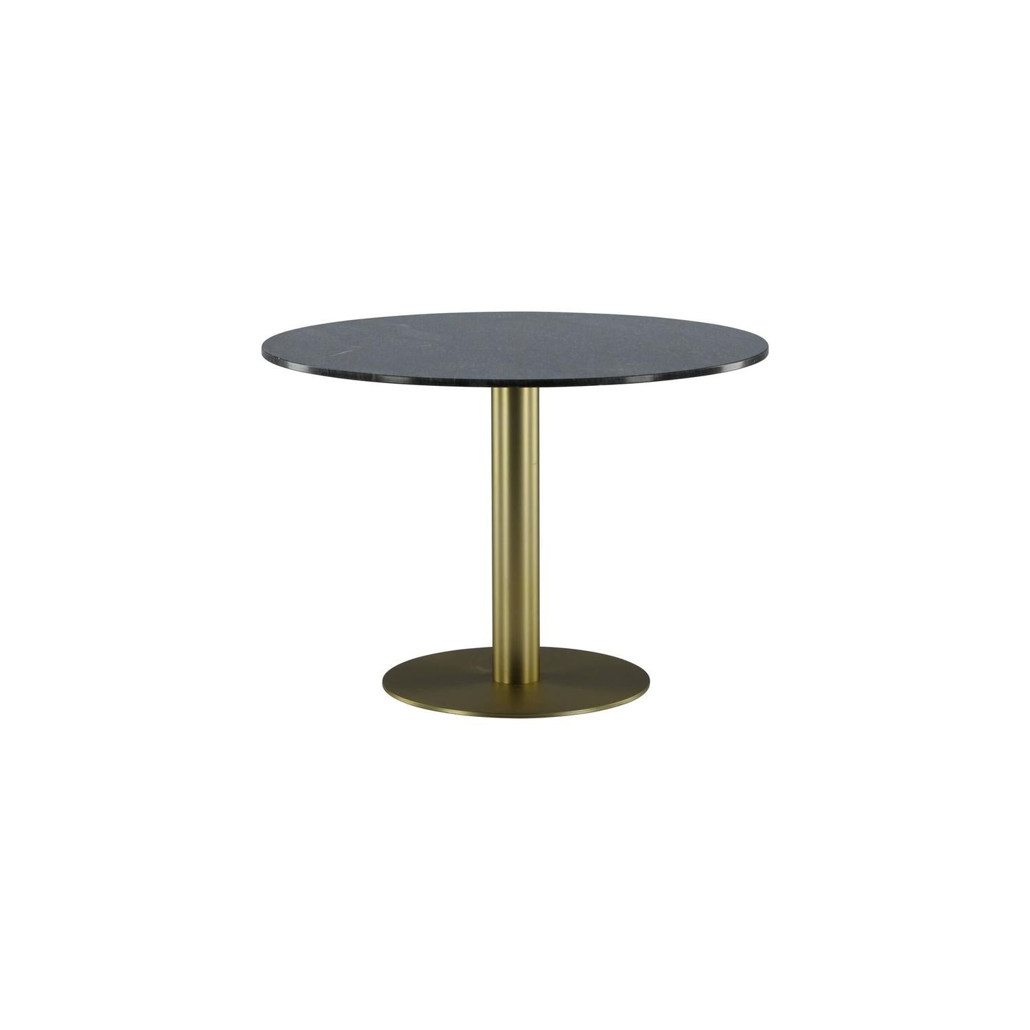 Esstisch Estelle Ø106cm - Dunkelgrau Marmor-Esstische Rund-Venture Home-le canapé