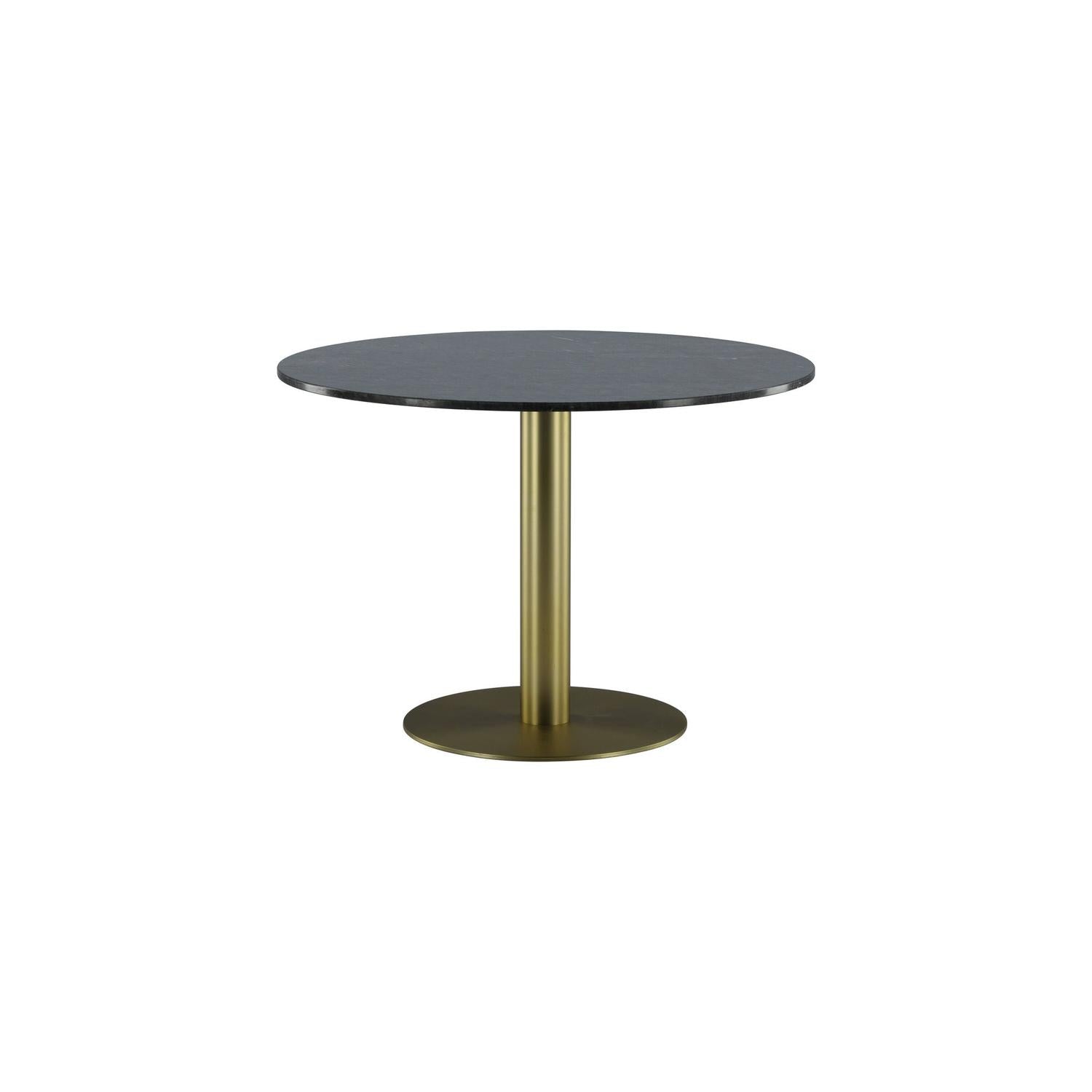 Esstisch Estelle Ø106cm - Dunkelgrau Marmor-Esstische Rund-Venture Home-le canapé