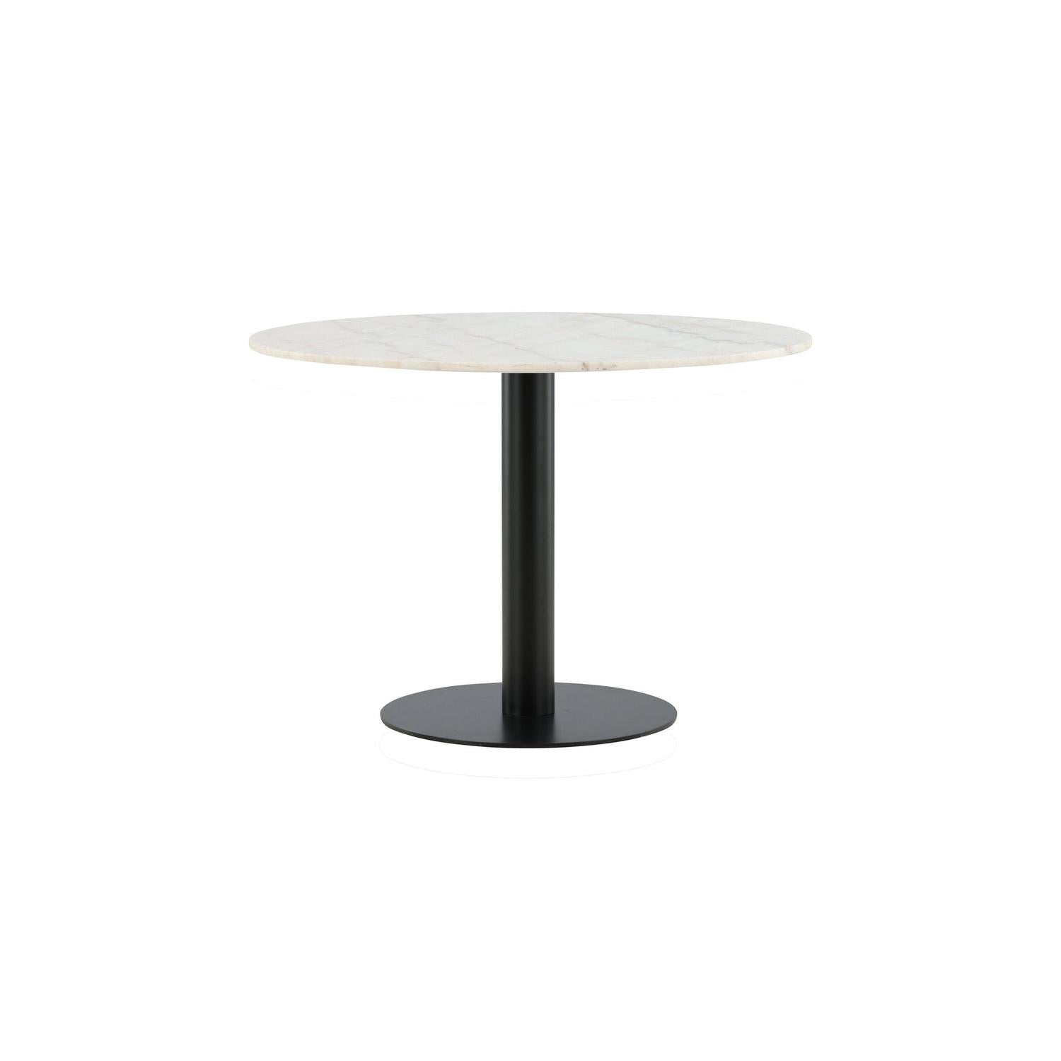 Esstisch Estelle Ø106cm - Weiß Marmor-Esstische Rund-Venture Home-le canapé