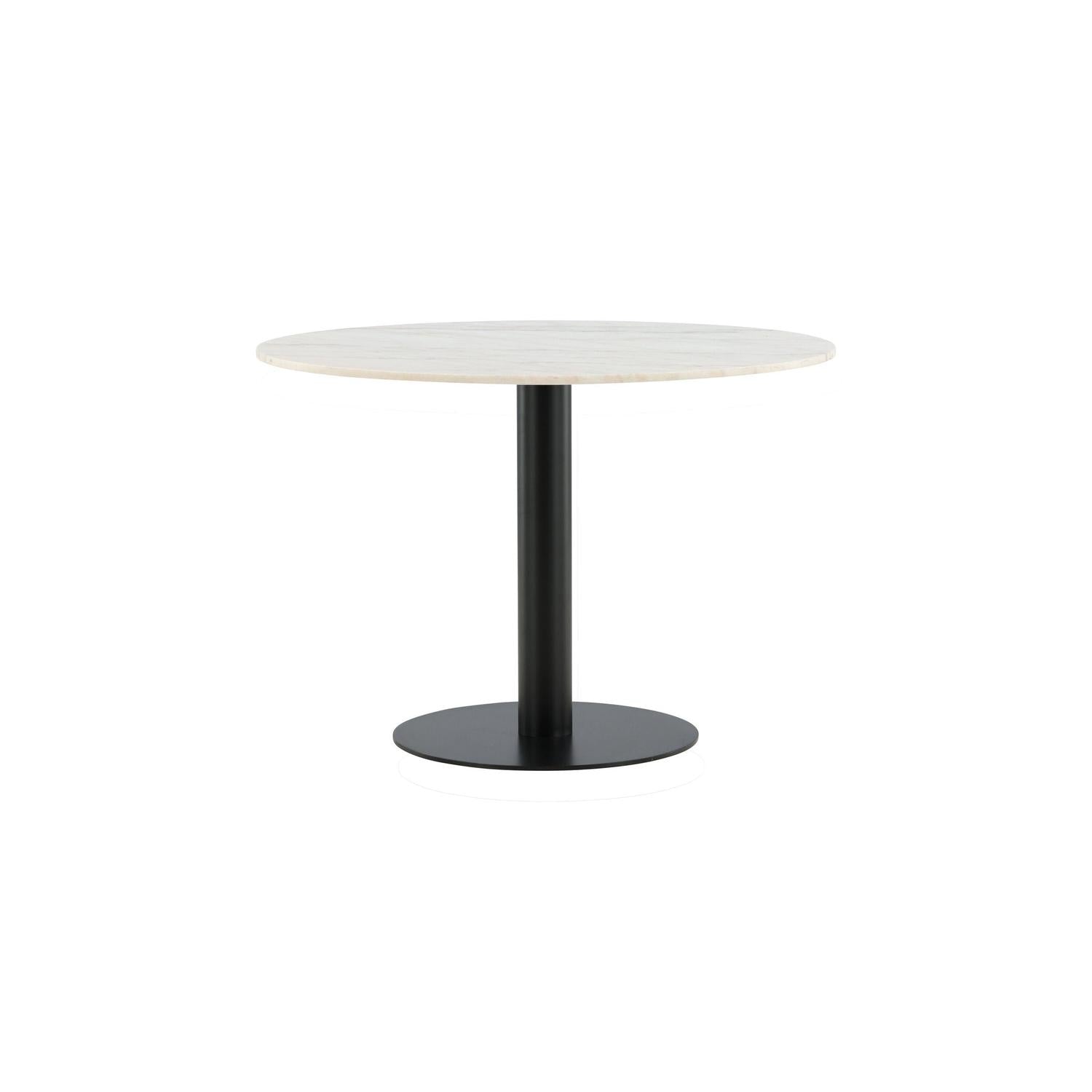 Esstisch Estelle Ø106cm - Weiß Marmor-Esstische Rund-Venture Home-le canapé