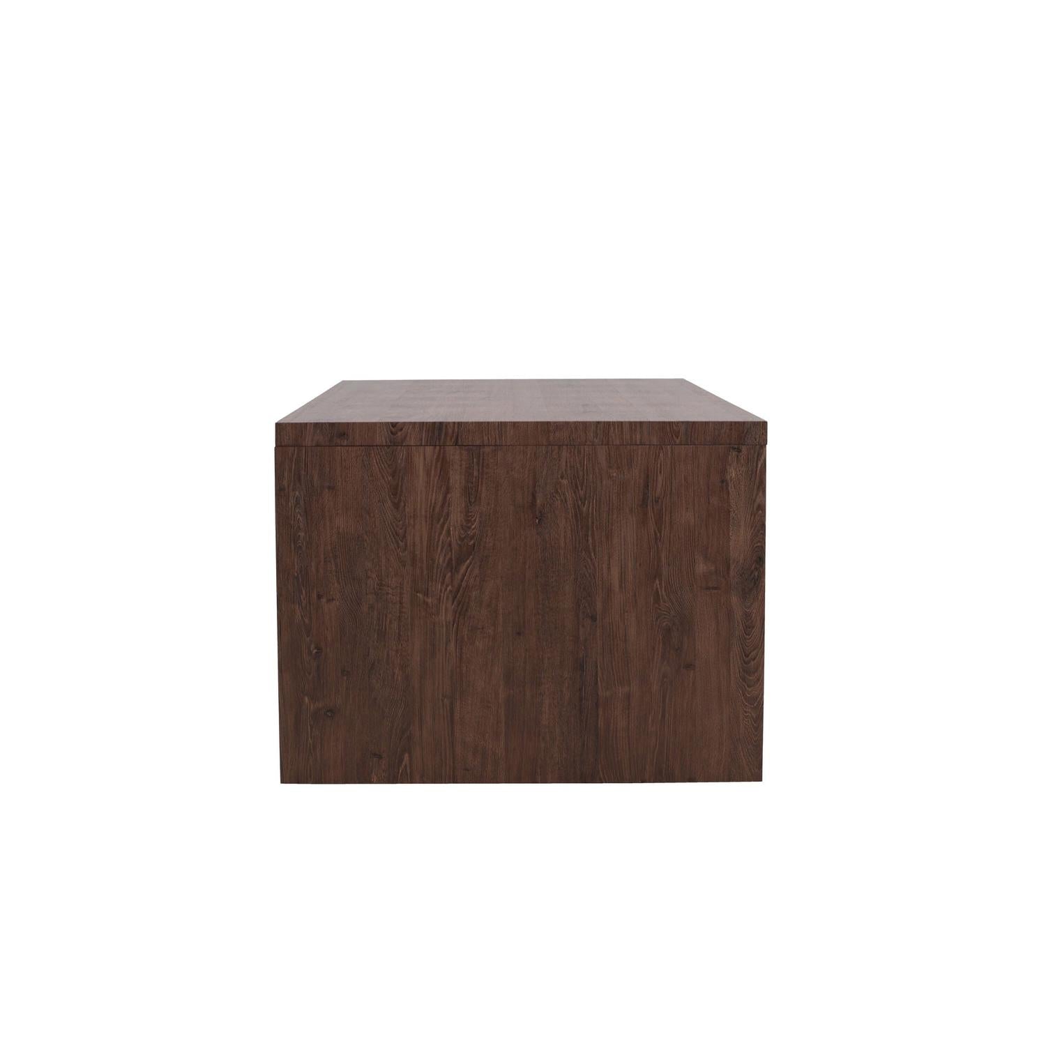 Esstisch Evone 200cm - Dunkelbraun-Esstisch Rechteckig-Venture Home-le canapé