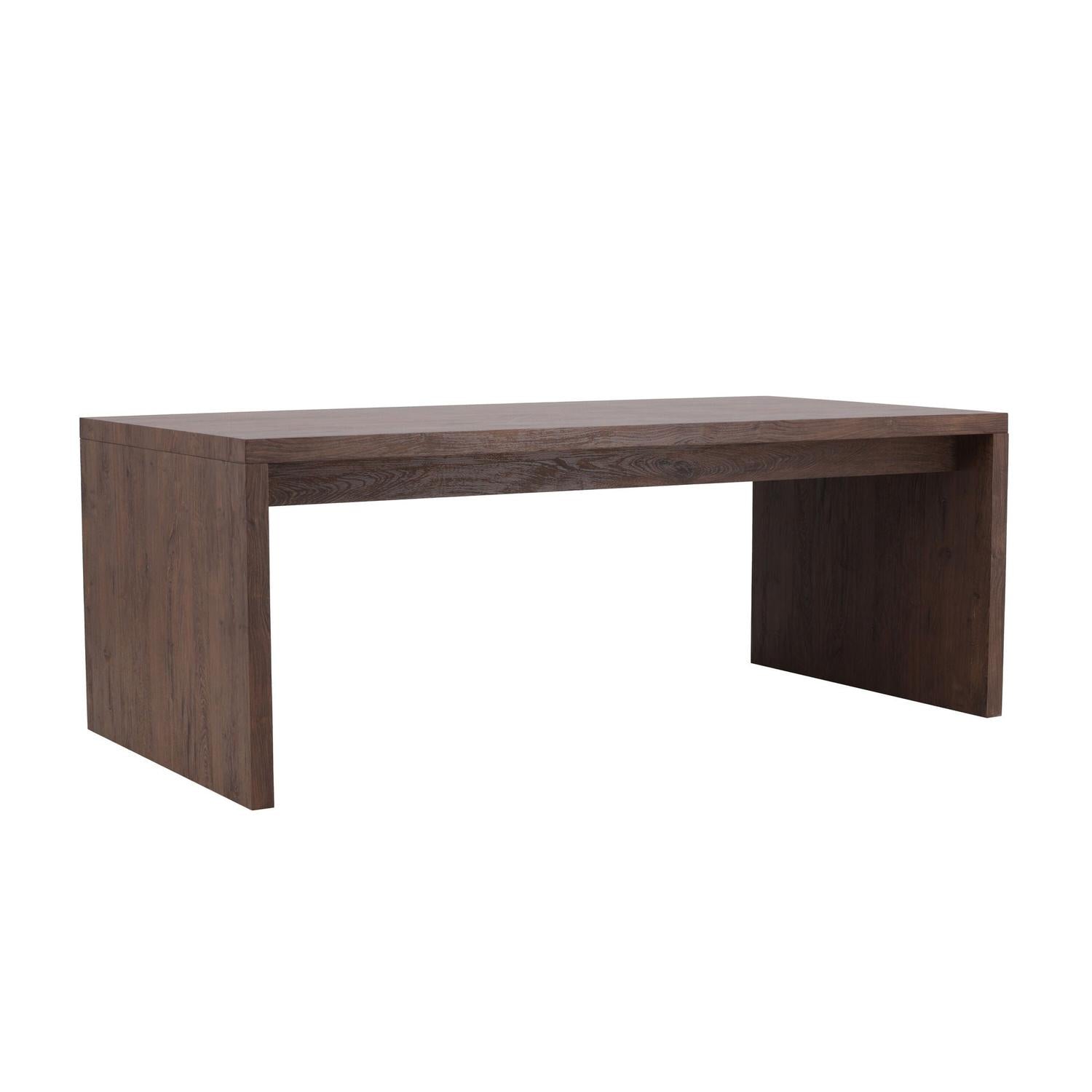 Esstisch Evone 200cm - Dunkelbraun-Esstische Rechteckig-Venture Home-le canapé