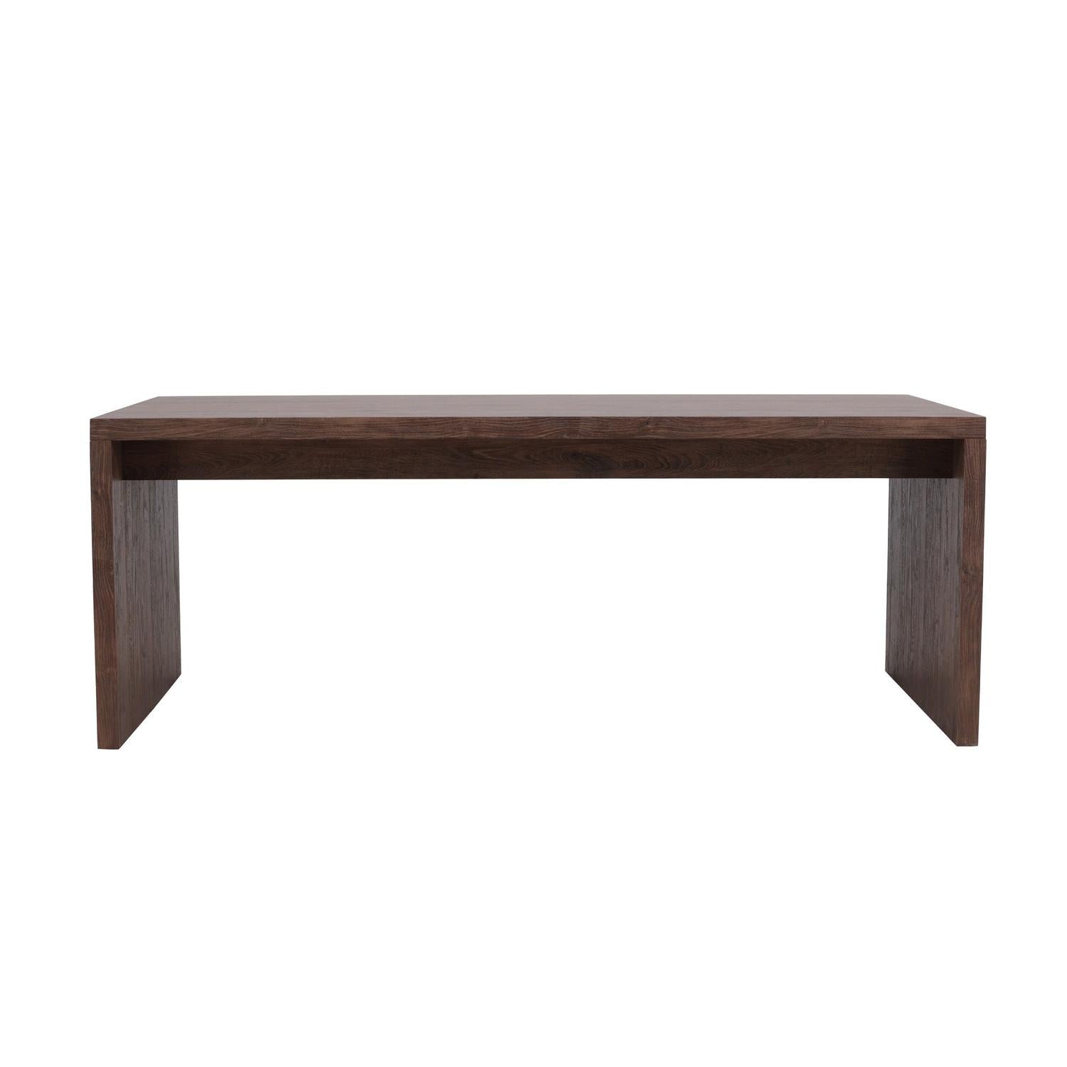 Esstisch Evone 200cm - Dunkelbraun-Esstische Rechteckig-Venture Home-le canapé