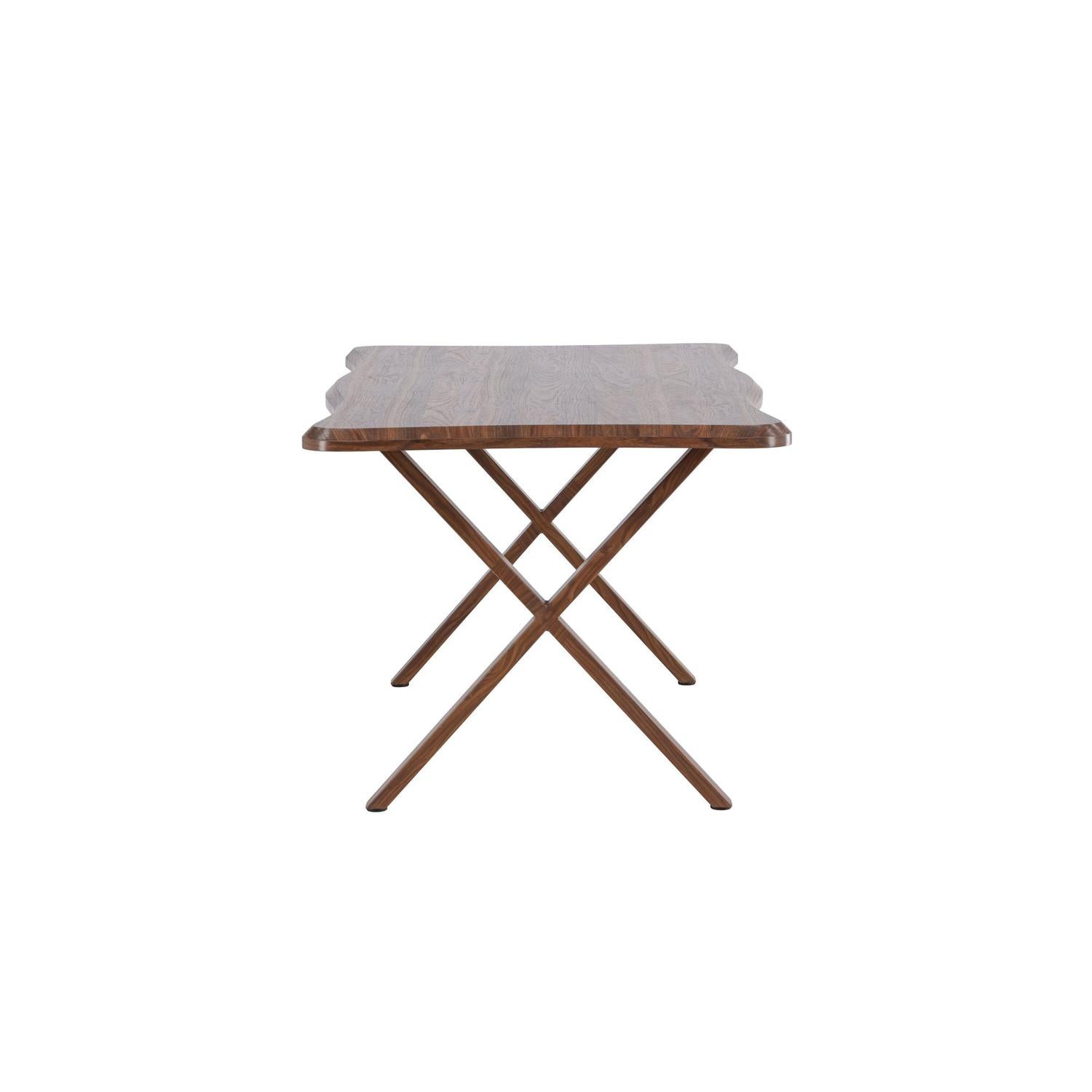 Esstisch Fiona 180*90cm - Braun-Essgruppe Rechteckig-Venture Home-le canapé
