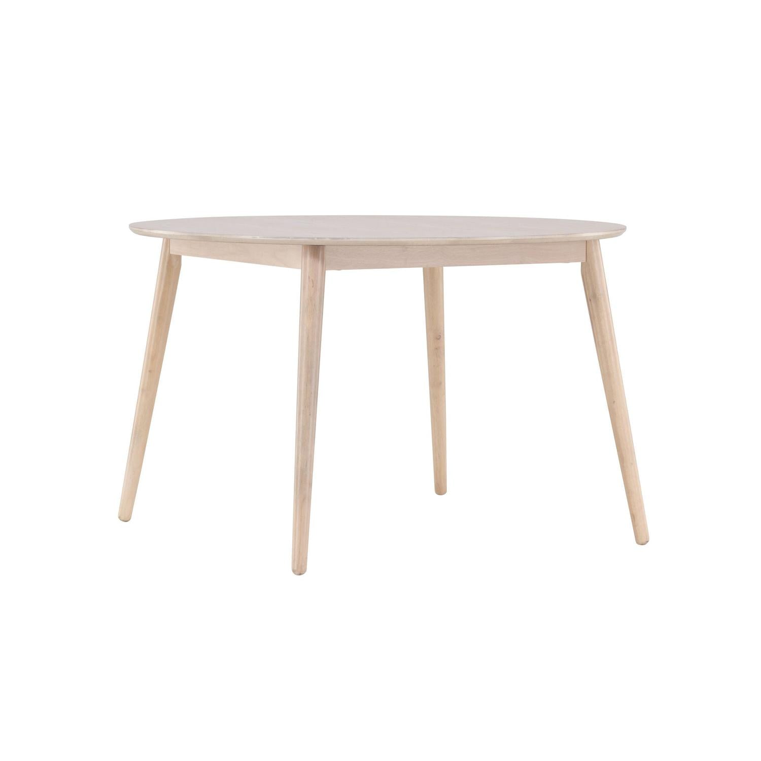Esstisch Flora Ø120cm - Cremeweiß-Esstische Rund-Venture Home-le canapé