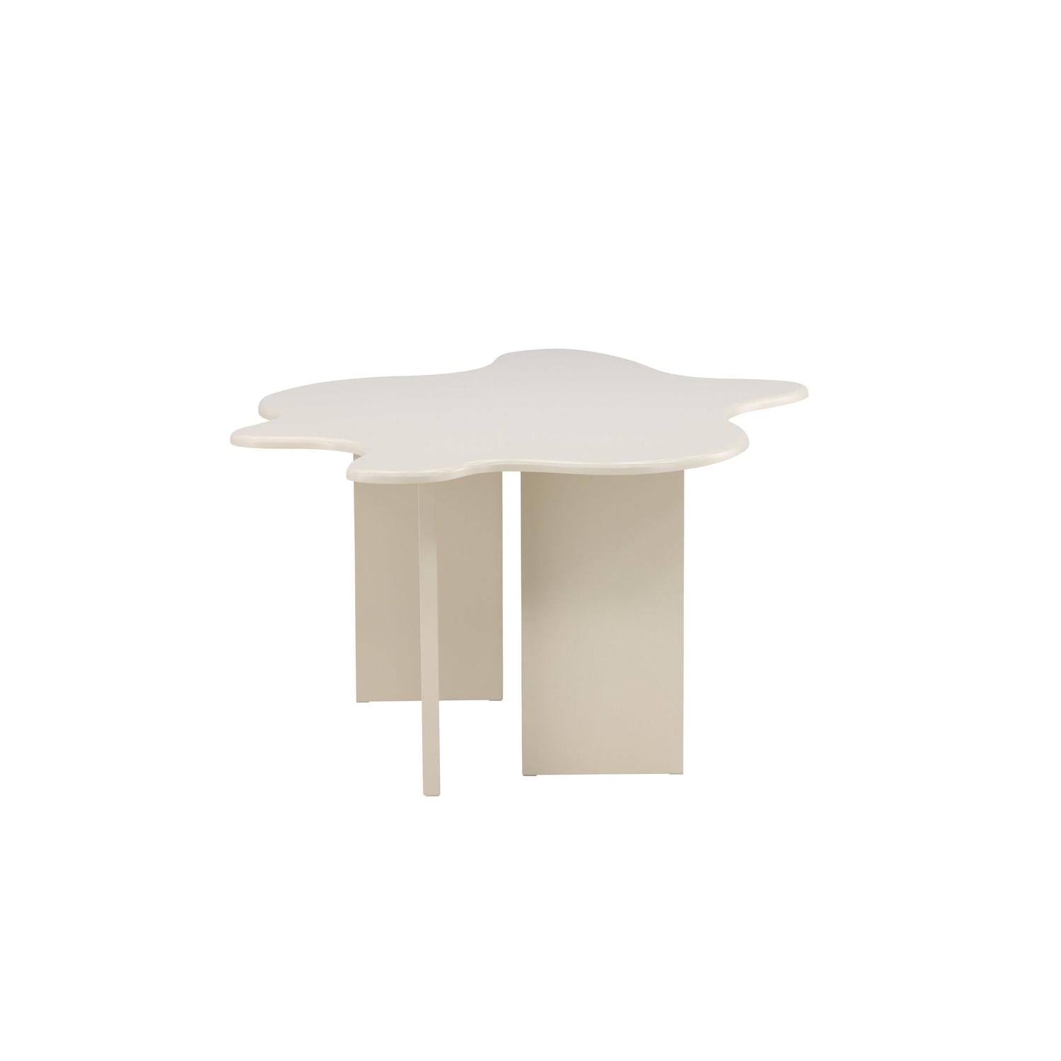 Esstisch Flower 190*123cm - Beige-Esstisch Oval-Vind-le canapé