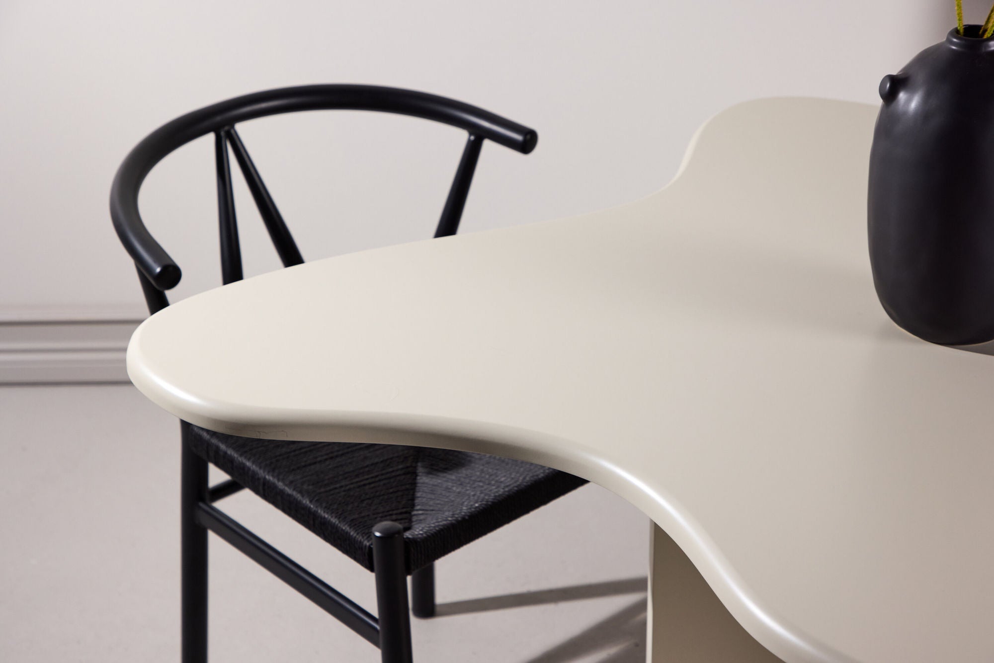 Esstisch Flower 190*123cm - Beige-Esstisch Oval-Vind-le canapé