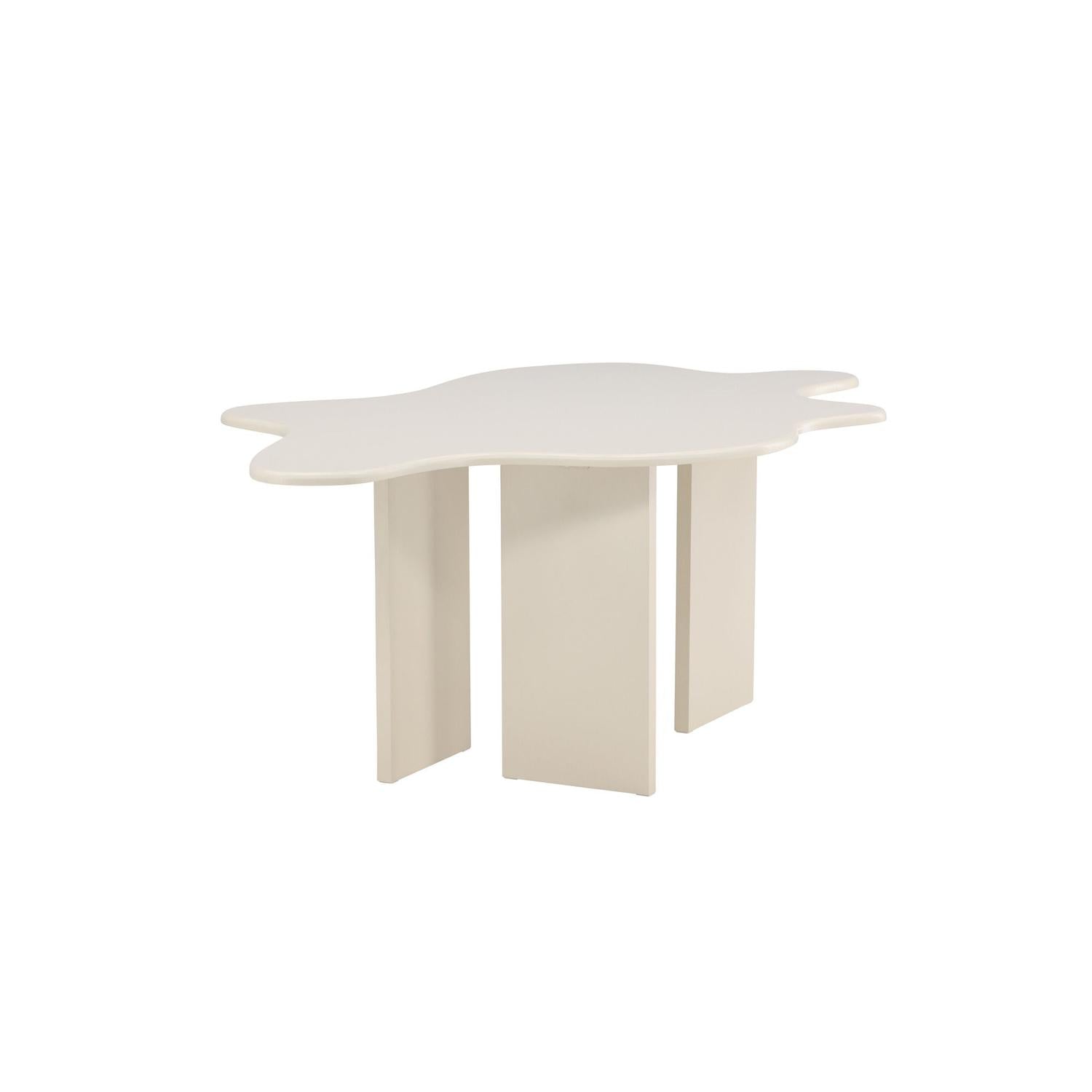 Esstisch Flower 190*123cm - Beige-Esstische Oval-Vind-le canapé