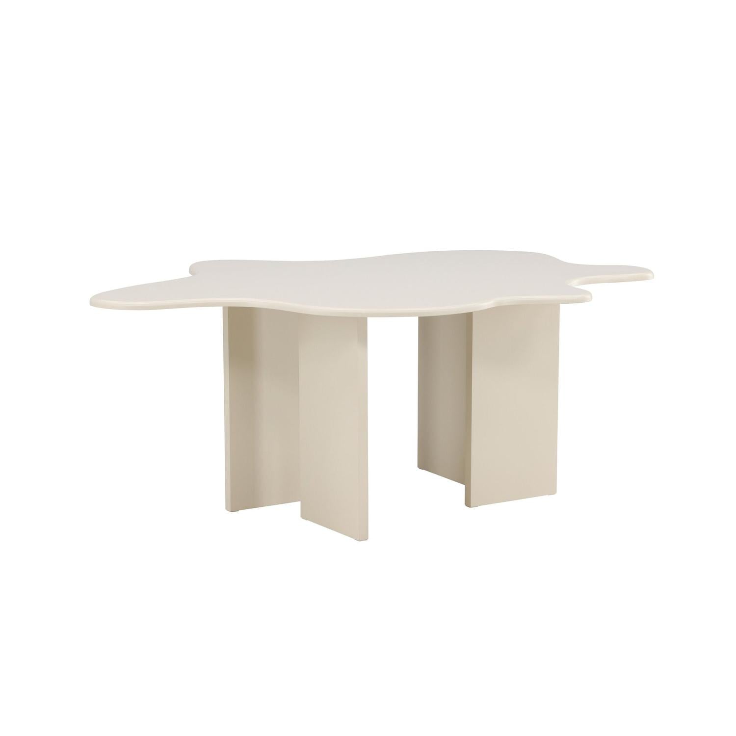 Esstisch Flower 190*123cm - Beige-Esstische Oval-Vind-le canapé