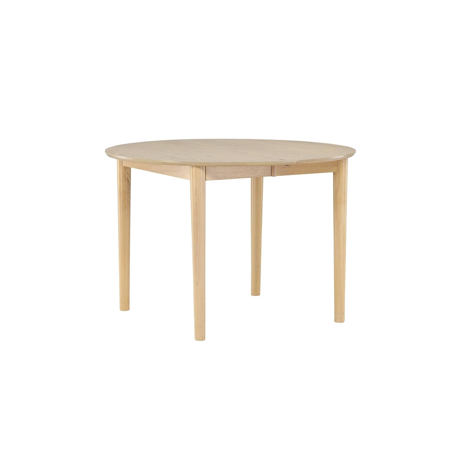 Esstisch Gilda ausziehbar Ø110-150cm - Cremeweiß-Esstische ausziehbar-Venture Home-le canapé