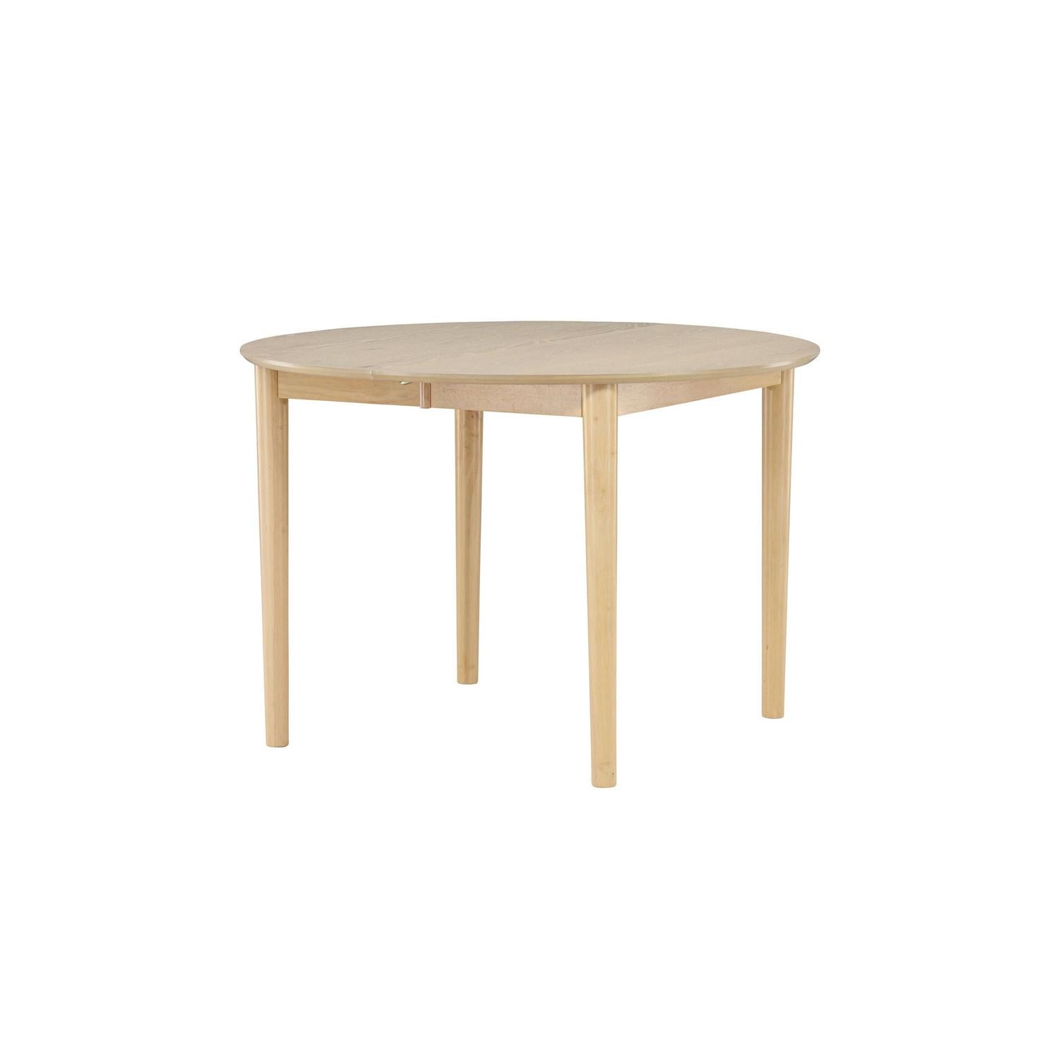 Esstisch Gilda ausziehbar Ø110-150cm - Cremeweiß-Esstische ausziehbar-Venture Home-le canapé