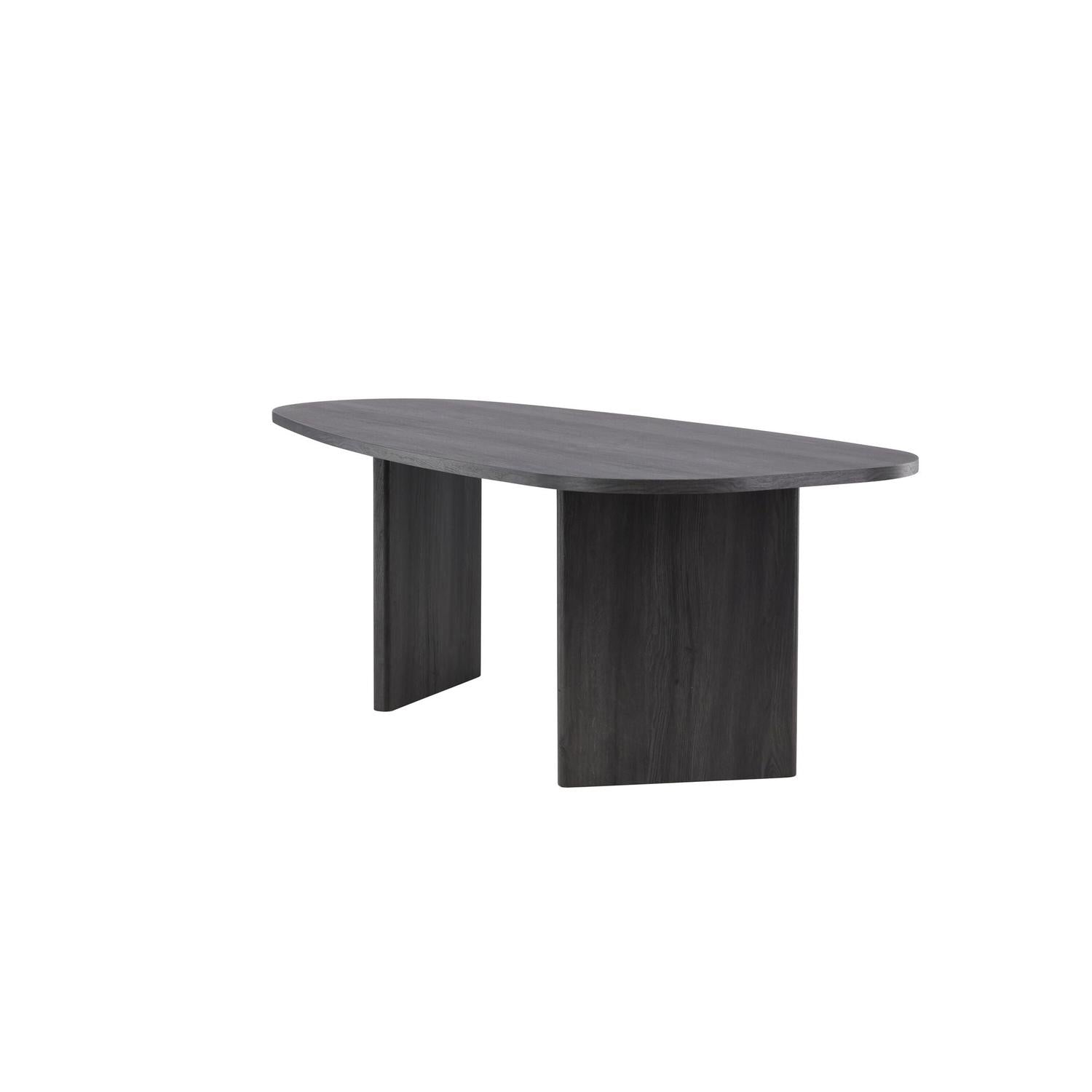 Esstisch Grönvik Oval 220*100cm - Schwarz-Esstisch Oval-Venture Home-le canapé