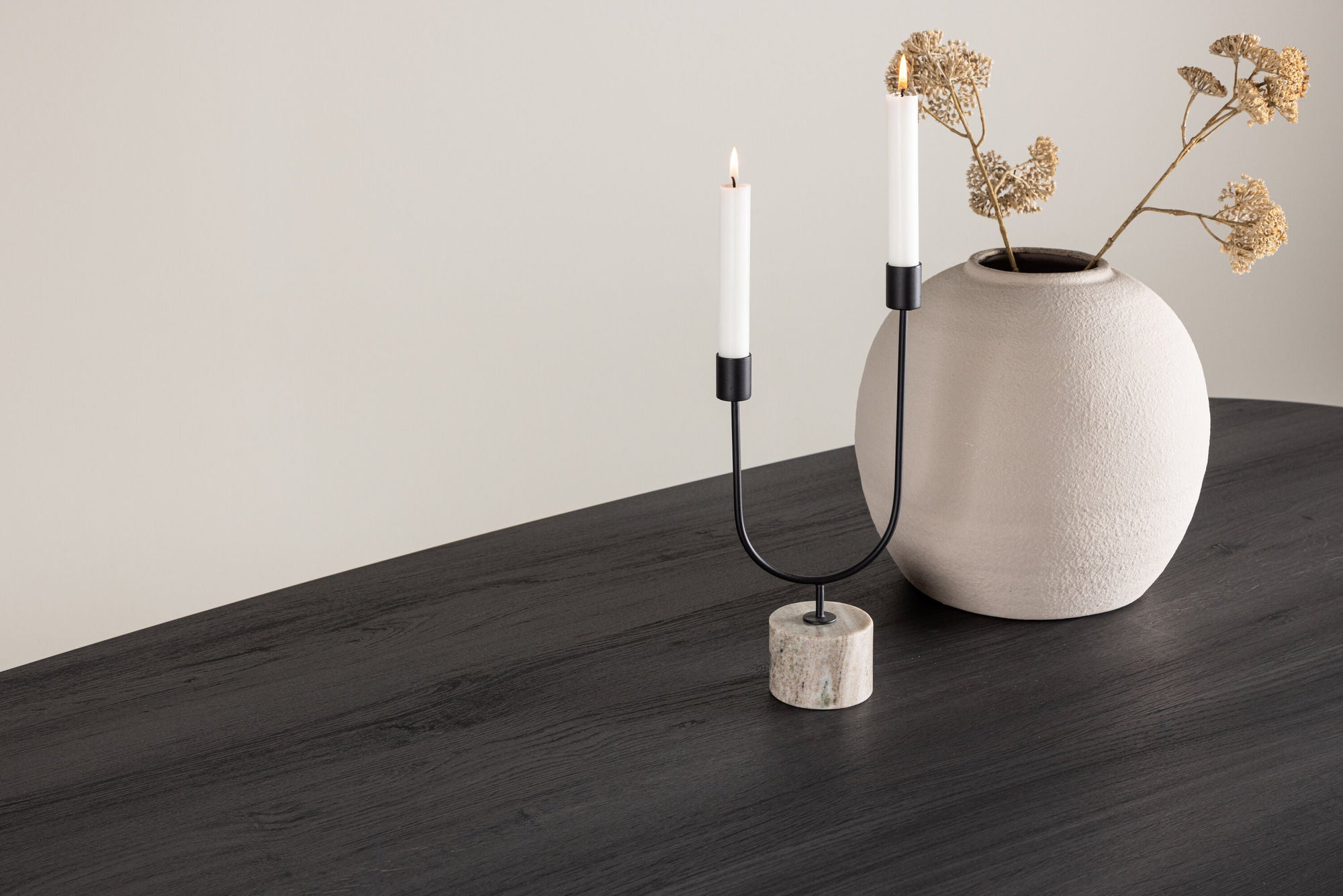 Esstisch Grönvik Oval 220*100cm - Schwarz-Esstisch Oval-Venture Home-le canapé