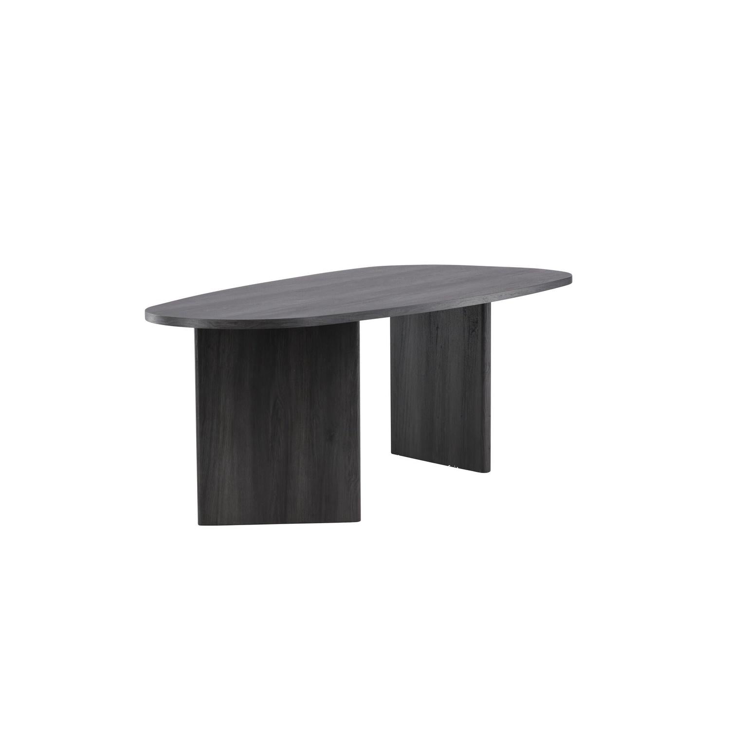 Esstisch Grönvik Oval 220*100cm - Schwarz-Esstisch Oval-Venture Home-le canapé