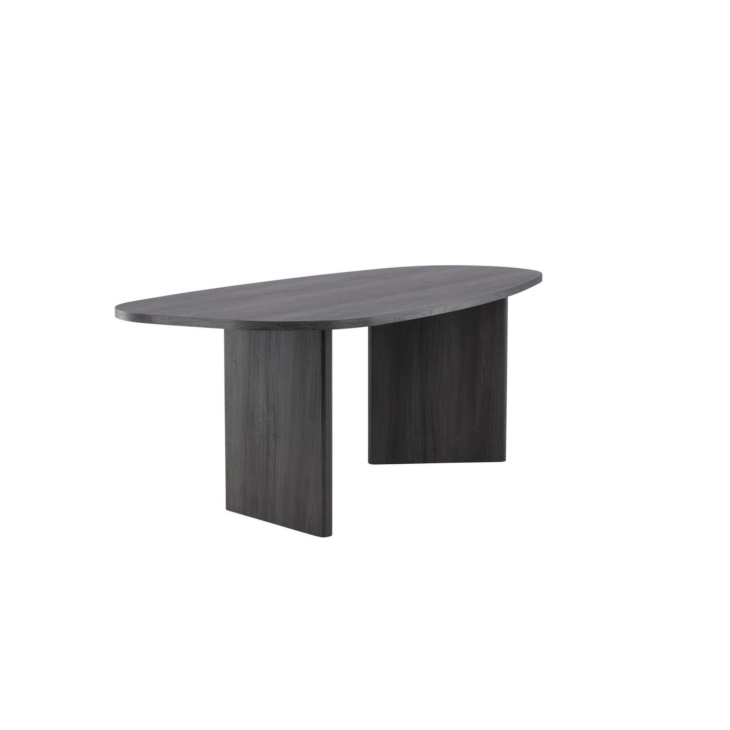 Esstisch Grönvik Oval 220*100cm - Schwarz-Esstische Oval-Venture Home-le canapé