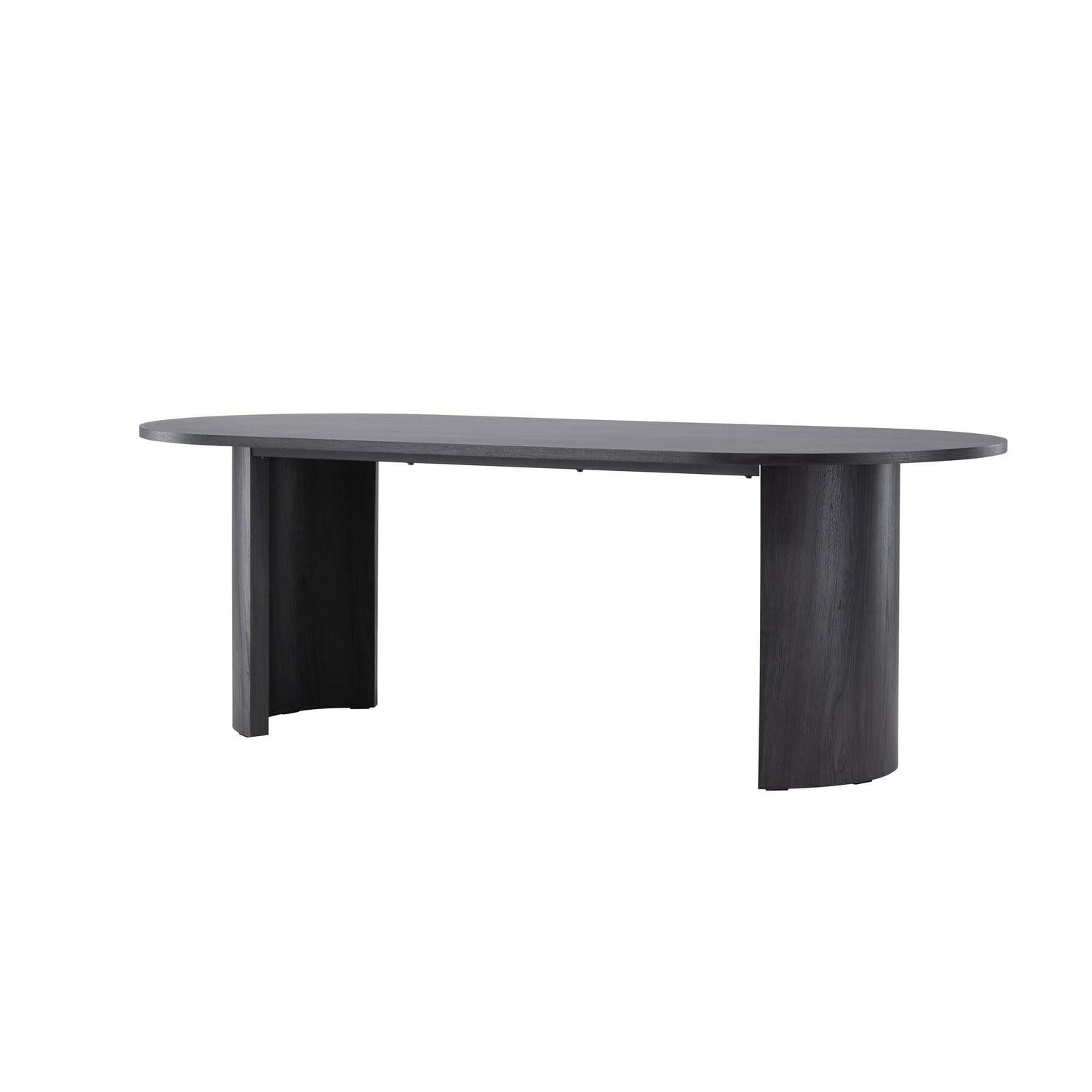 Esstisch Grundsund 220*100cm - Schwarz-Esstische Oval-Vind-le canapé