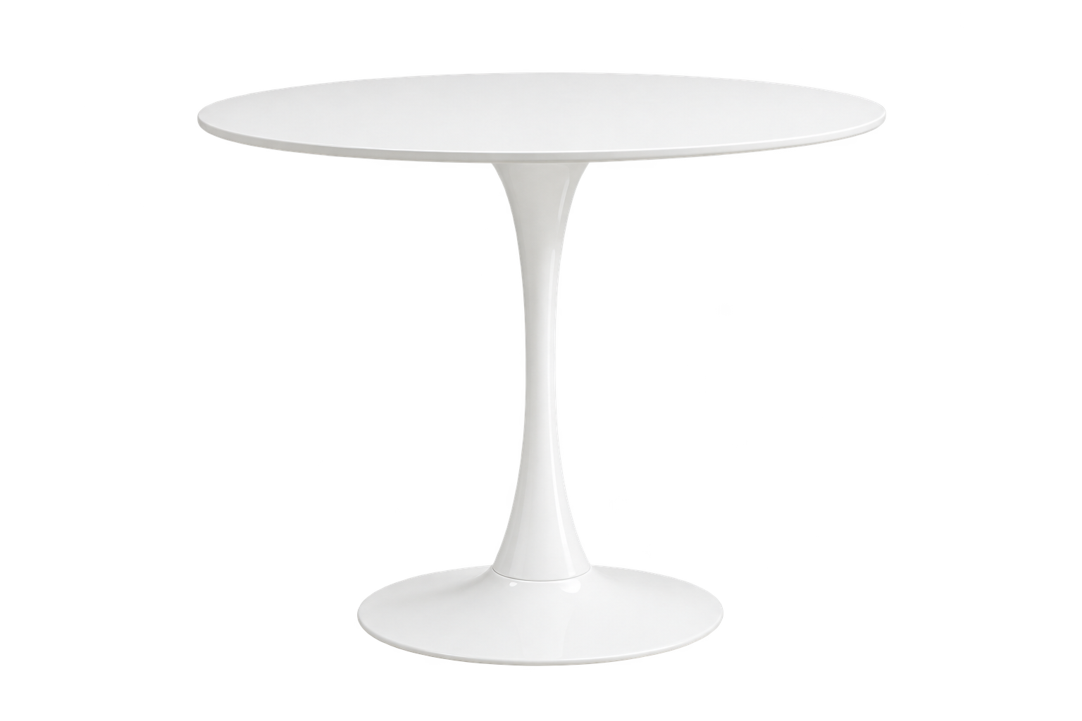 Esstisch Hamden Ø80cm - Weiß-Esstische Rund-Venture Home-le canapé