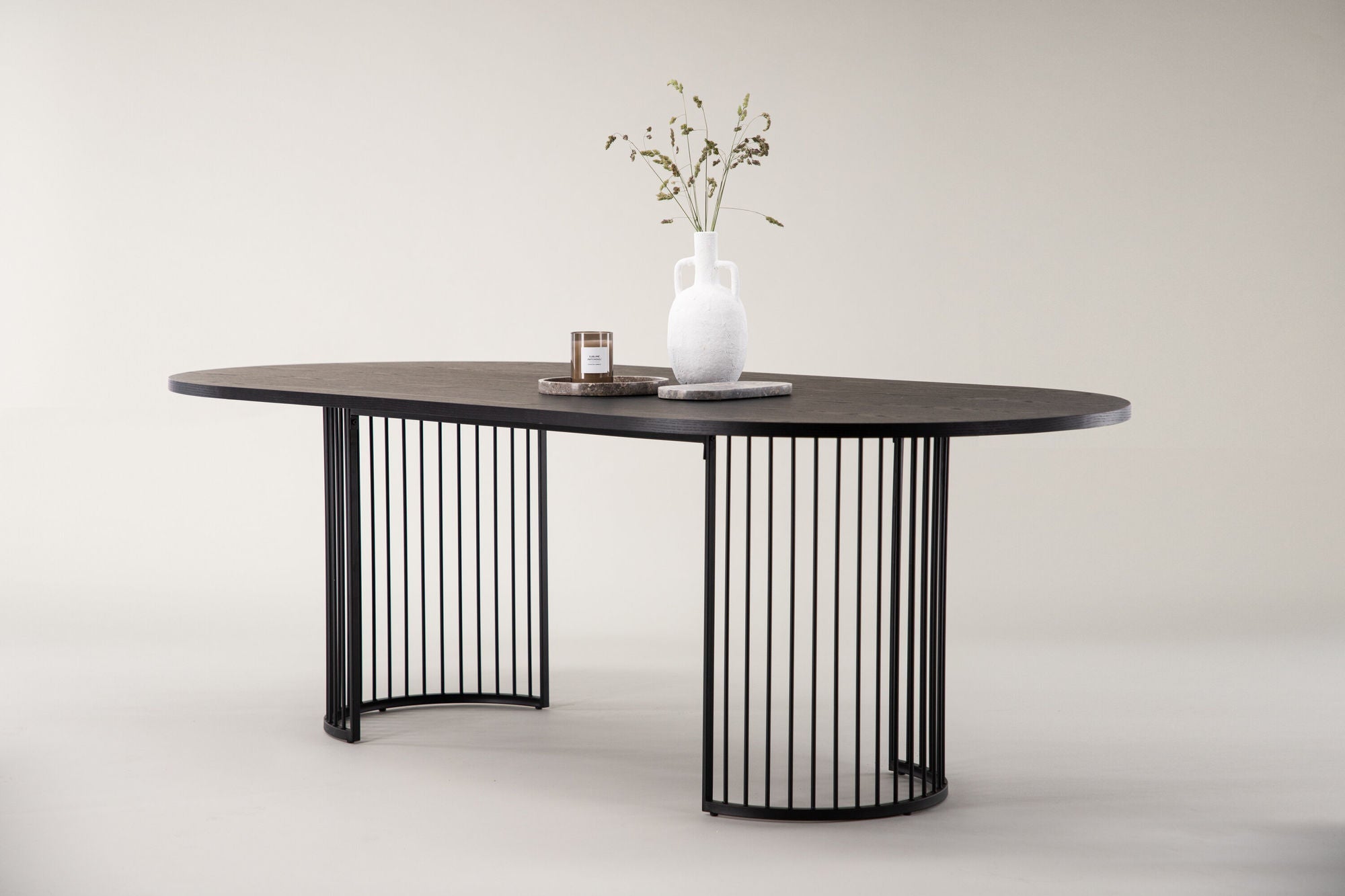 Esstisch Hamneskär 220cm - Schwarz7340206970701Esstisch Oval