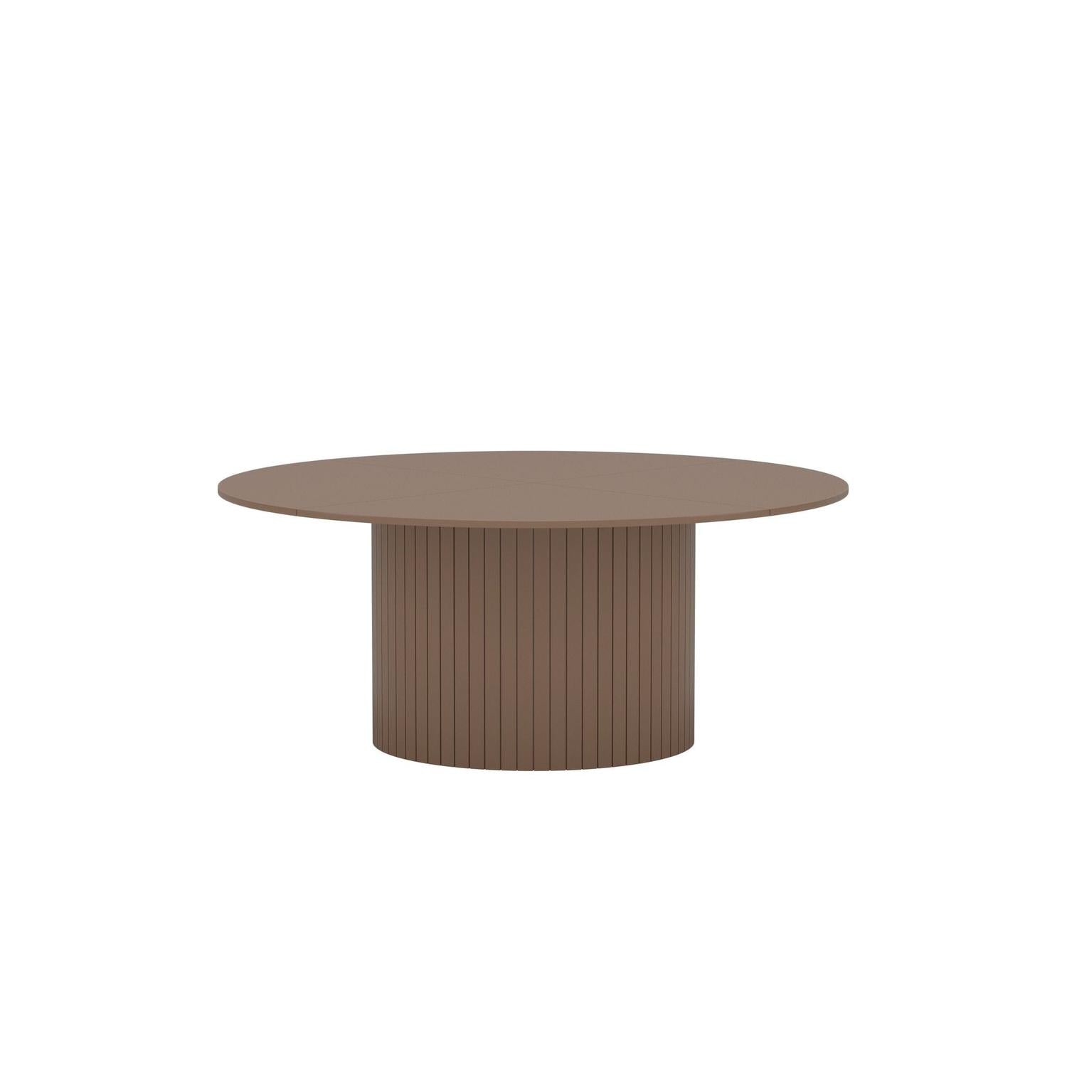 Esstisch Härön Ø180cm - Braun-Esstische Rund-Venture Home-le canapé
