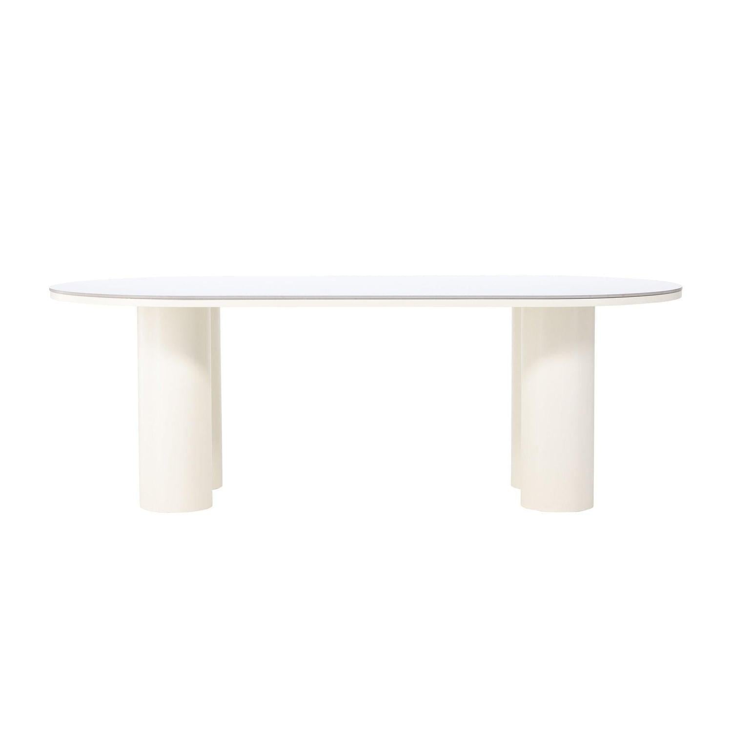 Esstisch Havstenssund Oval 220*110cm - Sinterstein Optik-Esstisch Oval-Vind-le canapé