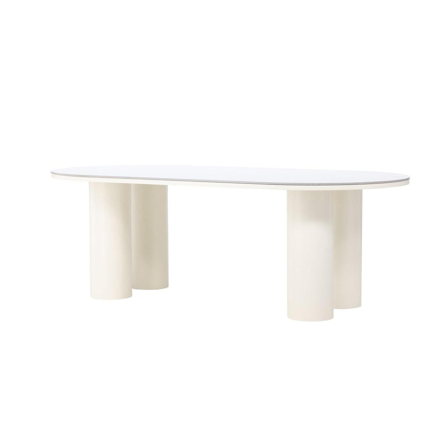 Esstisch Havstenssund Oval 220*110cm - Sinterstein Optik-Esstisch Oval-Vind-le canapé