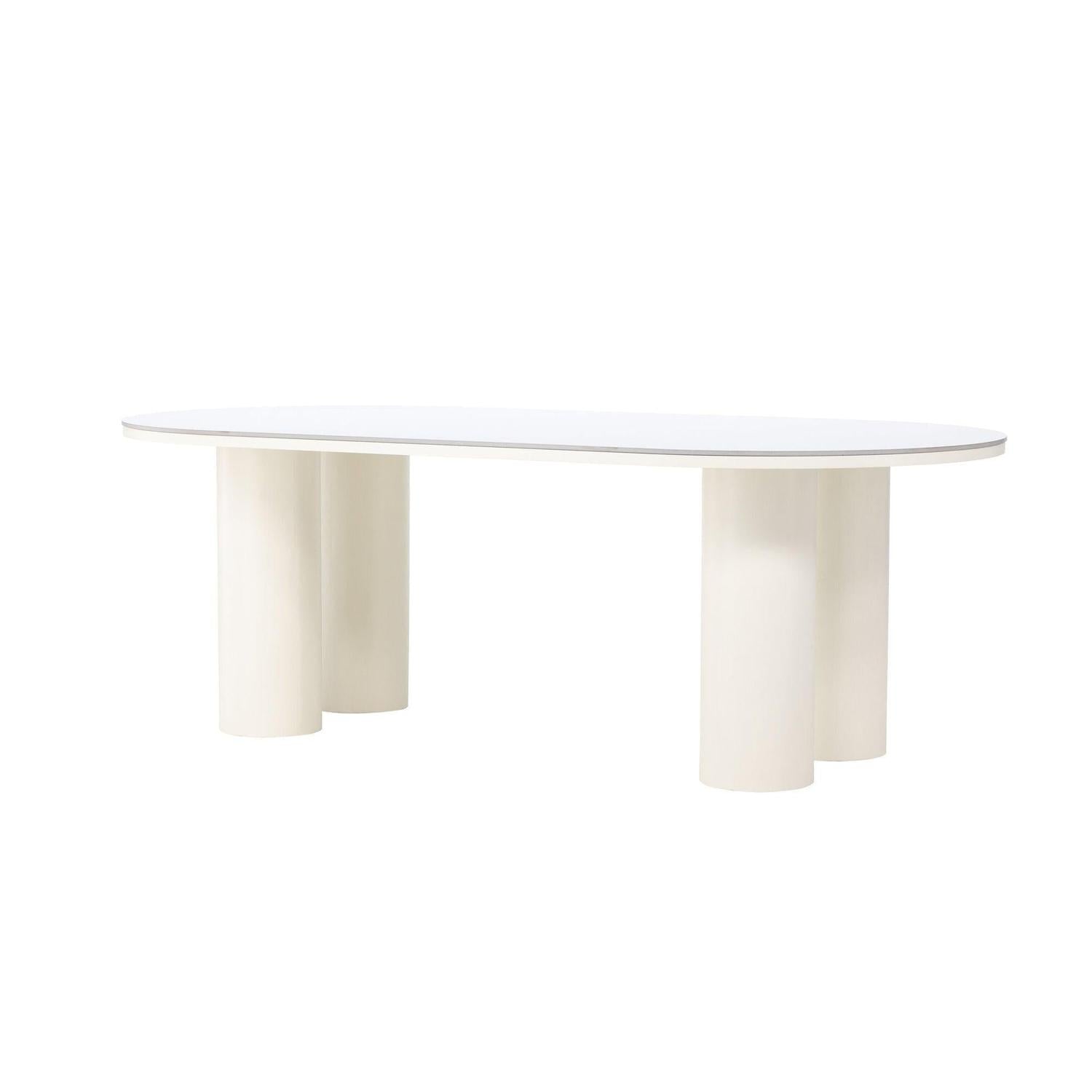 Esstisch Havstenssund Oval 220*110cm - Sinterstein Optik-Esstische Oval-Vind-le canapé
