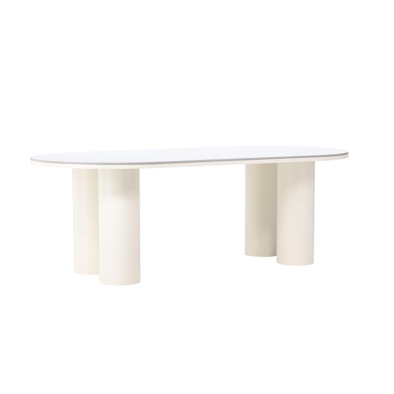 Esstisch Havstenssund Oval 220*110cm - Sinterstein Optik-Esstische Oval-Vind-le canapé