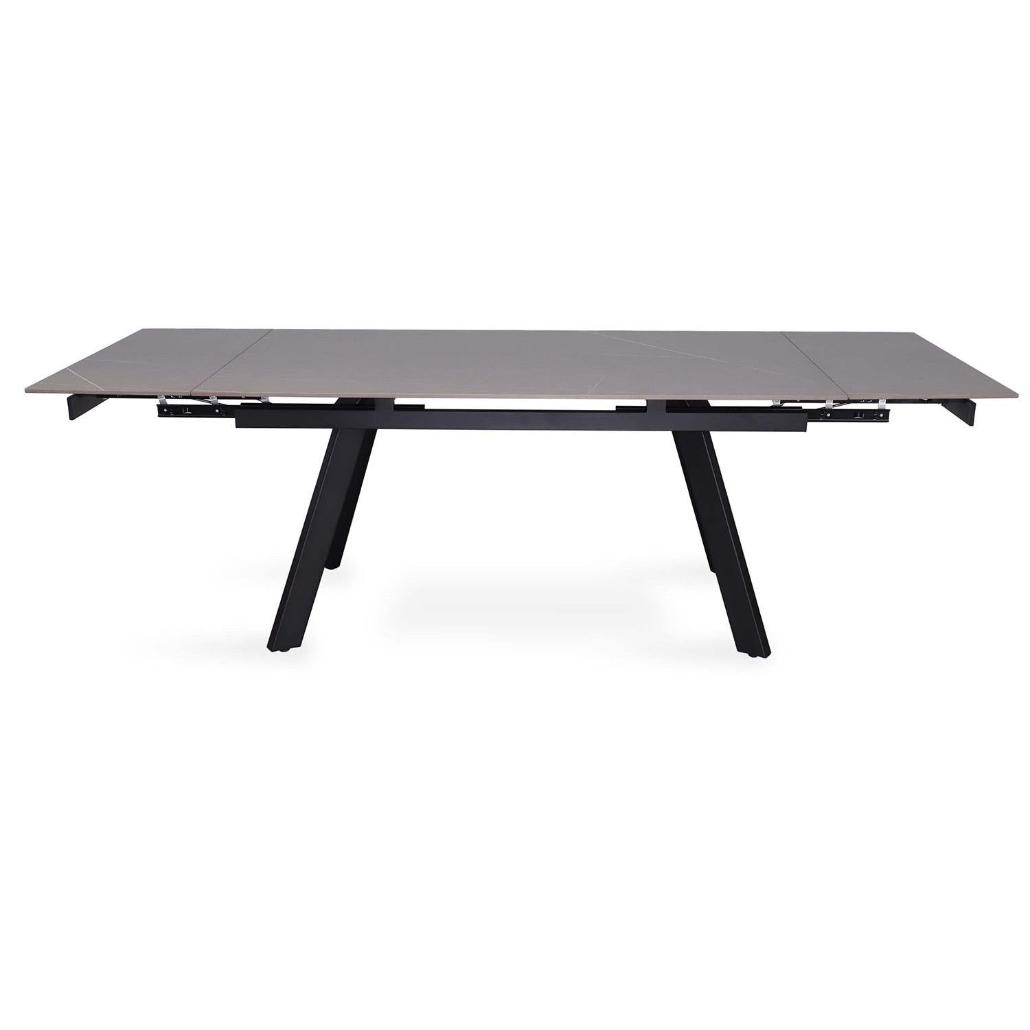 Esstisch Hera ausziehbar 160-240cm - Schwarz-Esstisch ausziehbar-Rousseau-le canapé