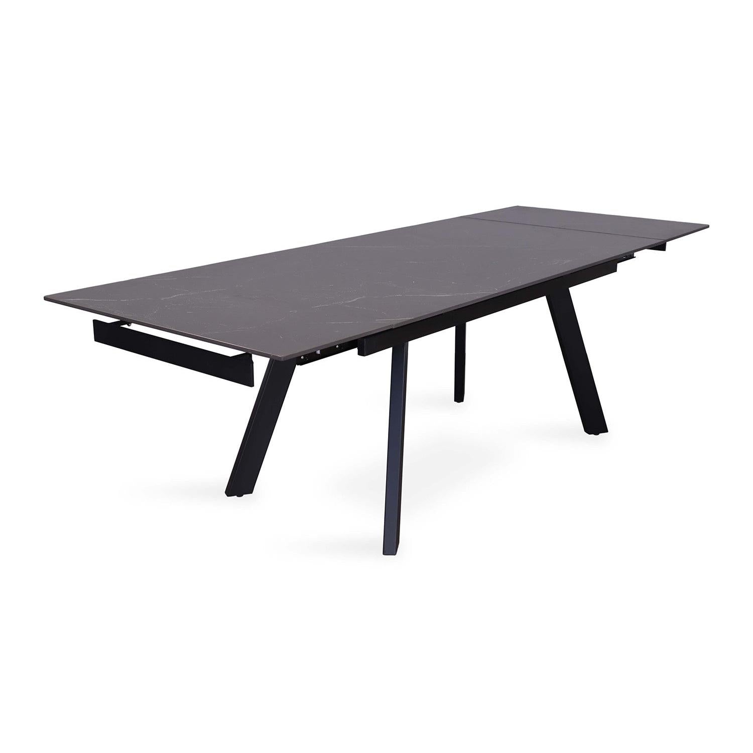 Esstisch Hera ausziehbar 160-240cm - Schwarz-Esstisch ausziehbar-Rousseau-le canapé
