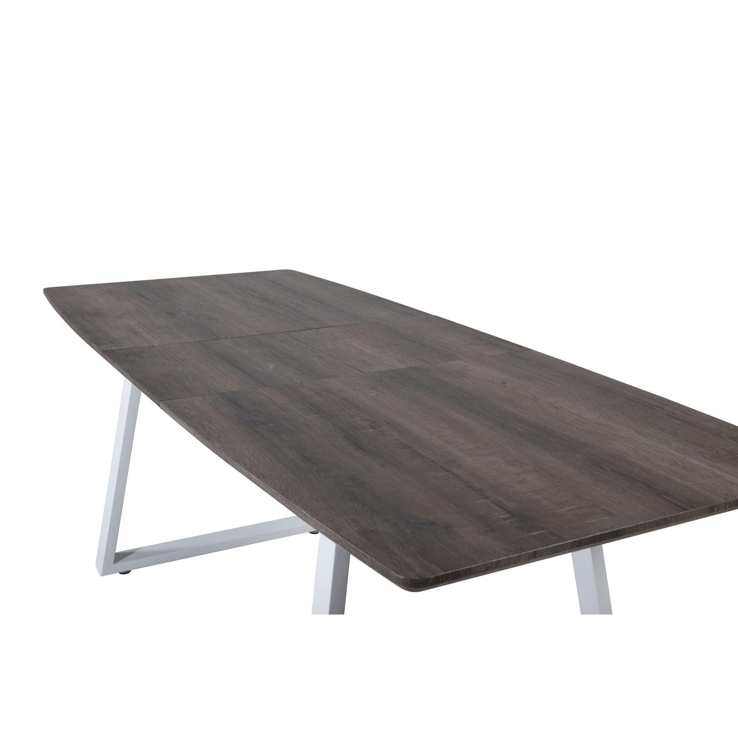 Esstisch Inca ausziehbar 160-200cm - Eiche Grau-Esstisch ausziehbar-Venture Home-le canapé