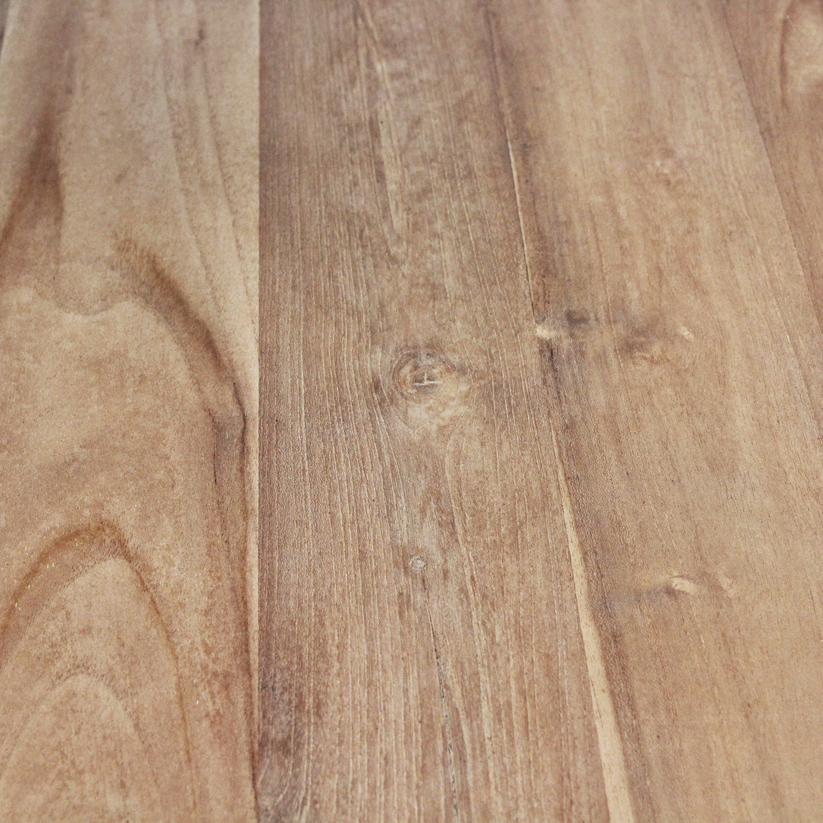 Esstisch Invierno Oval aus Teakholz 200cm - Hellbraun-Esstische Oval-Raw Materials-le canapé