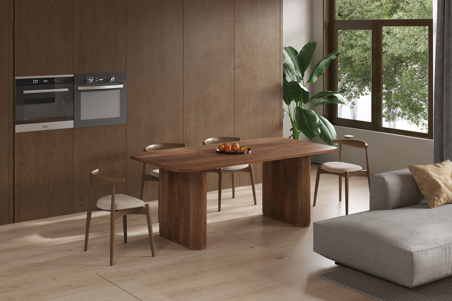 Esstisch Jean 200cm - Braun-Esstisch Rechteckig-Rousseau-le canapé