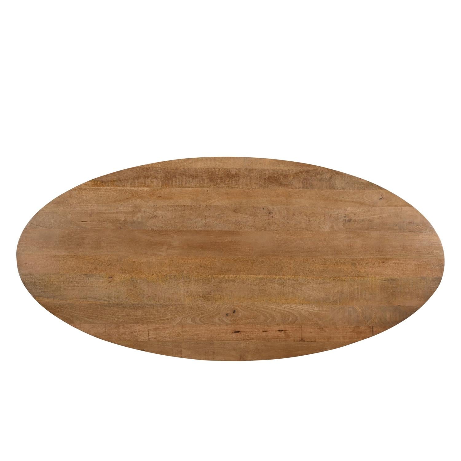 Esstisch Jesper Oval 180cm - Hellbraun-Esstisch Oval-Livingfurn-le canapé