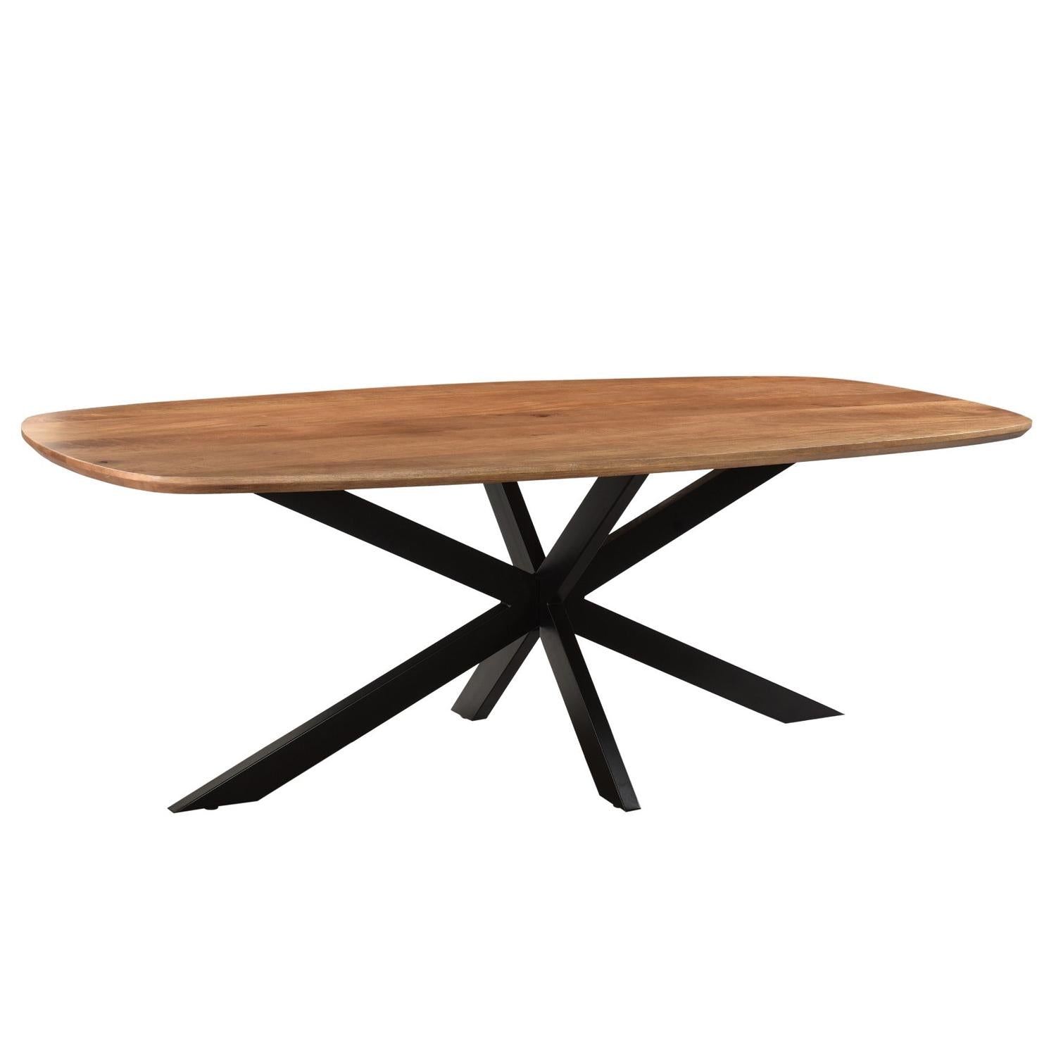 Esstisch Jesper Oval 230*105cm - Braun-Esstische Oval-Livingfurn-le canapé