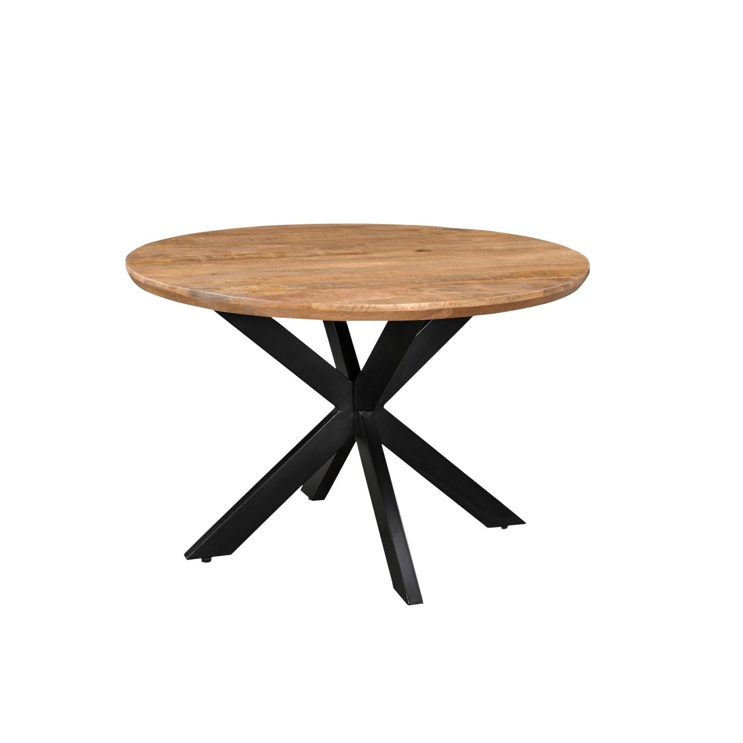 Esstisch Jesper Rund 120cm - Hellbraun-Esstisch Rund-Livingfurn-le canapé
