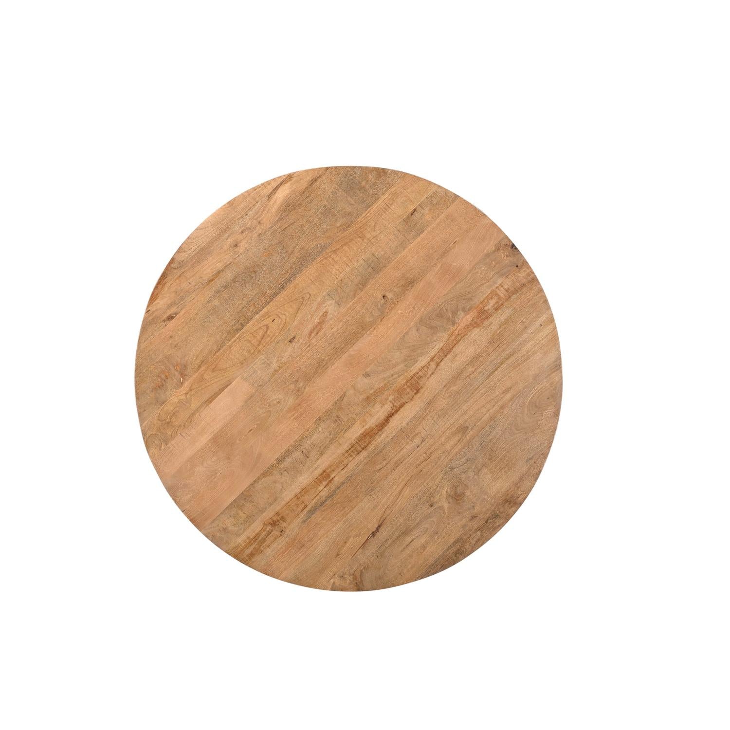 Esstisch Jesper Rund 130cm - Hellbraun-Esstisch Rund-Livingfurn-le canapé