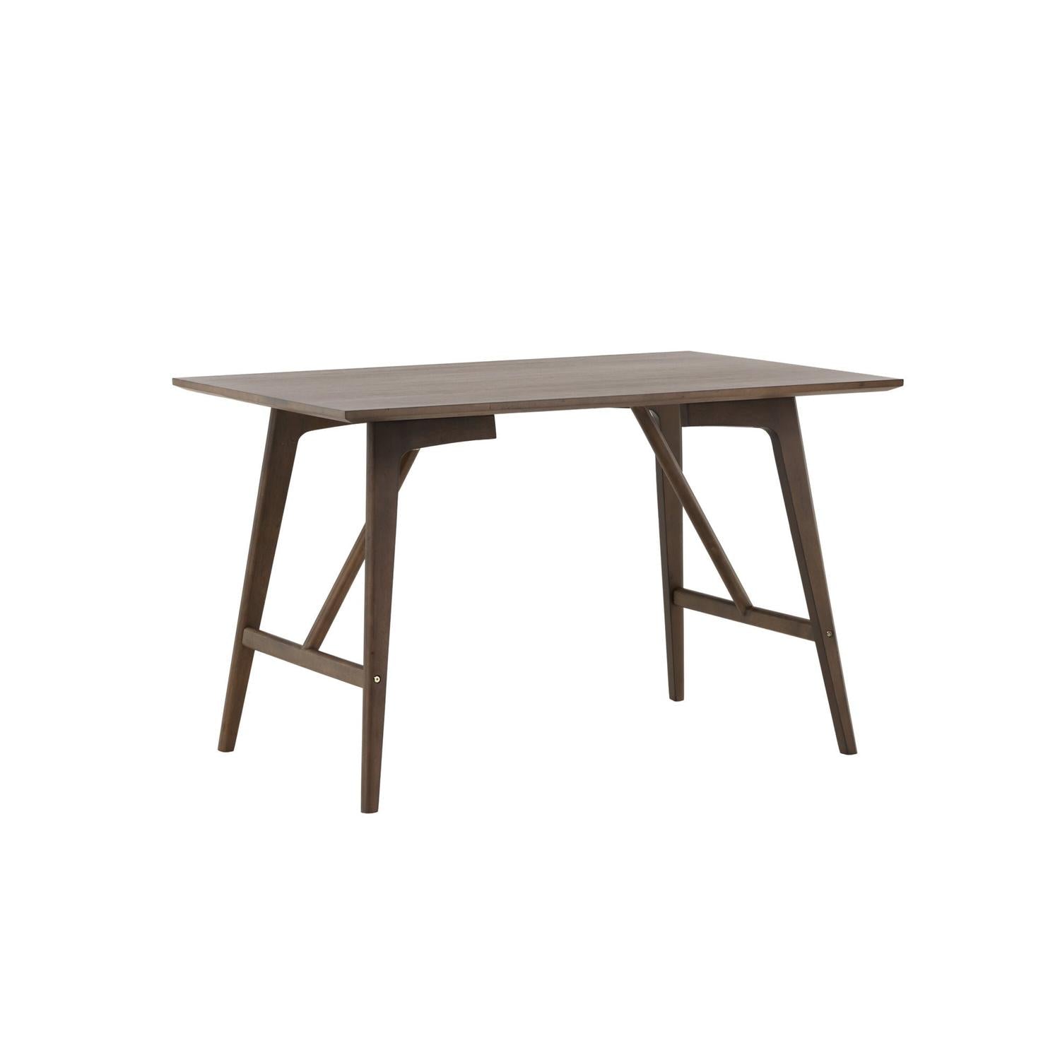 Esstisch Kaseidon 120cm - Dunkelbraun-Esstische Rechteckig-Venture Home-le canapé