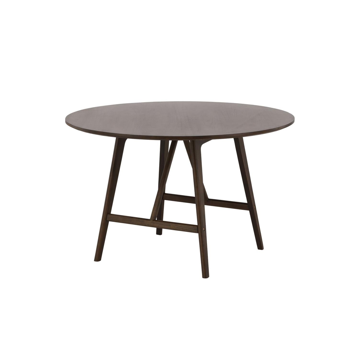 Esstisch Kaseidon Ø100cm - Dunkelbraun-Esstische Rund-Venture Home-le canapé