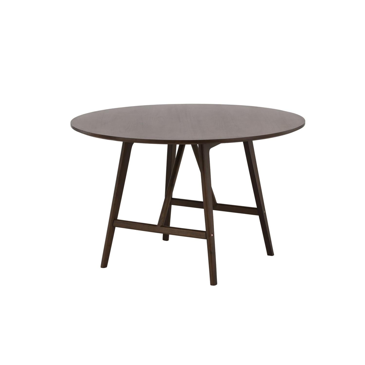 Esstisch Kaseidon Ø100cm - Dunkelbraun-Esstische Rund-Venture Home-le canapé