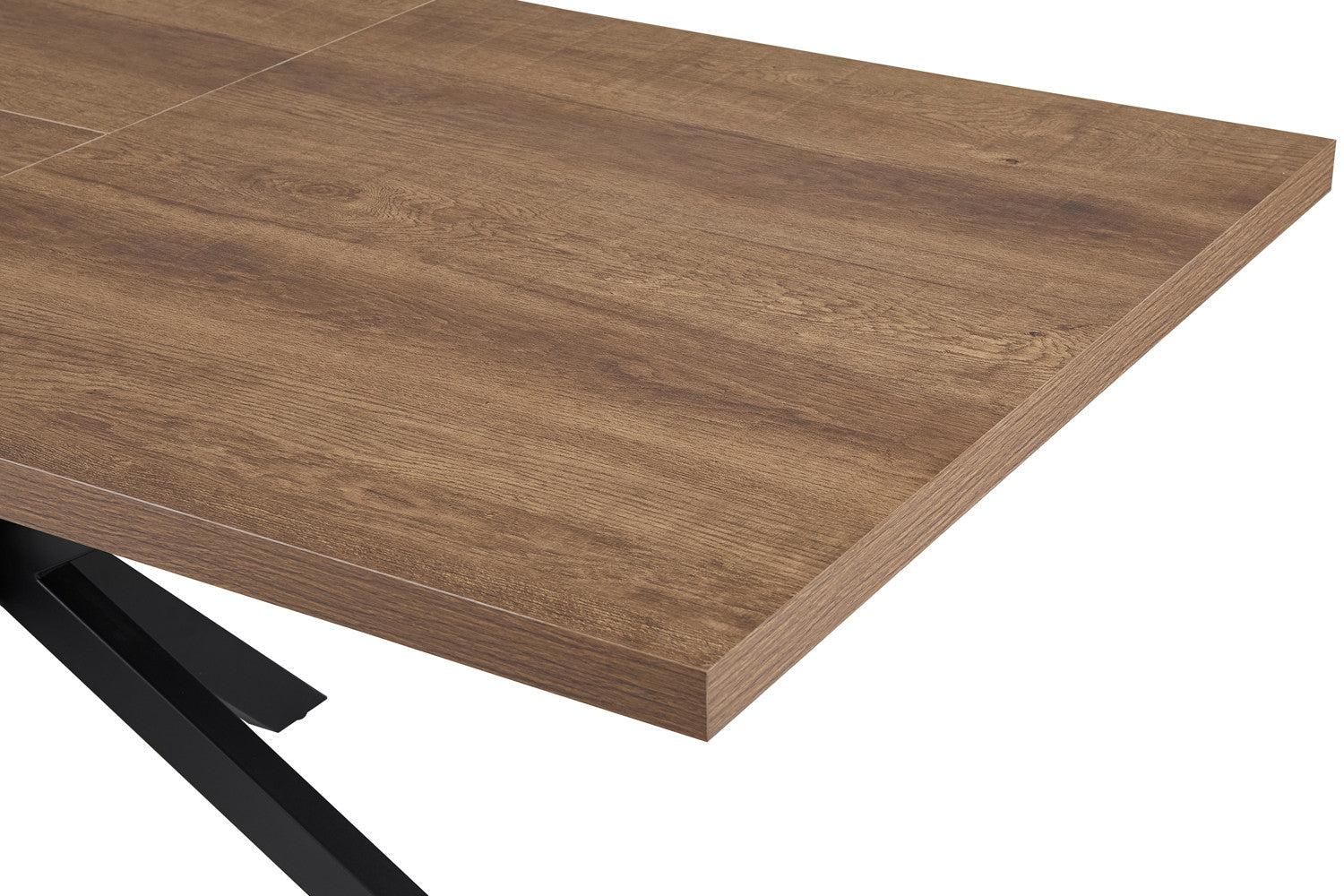 Esstisch Kos ausziehbar 160-200cm - Dunkelbraun-Esstisch ausziehbar-Rousseau-le canapé