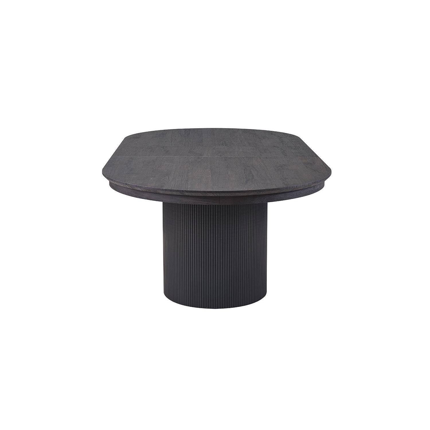 Esstisch Lagos ausziehbar 180-220 cm Oval - Dunkelbraun-Esstisch ausziehbar-Rousseau-le canapé
