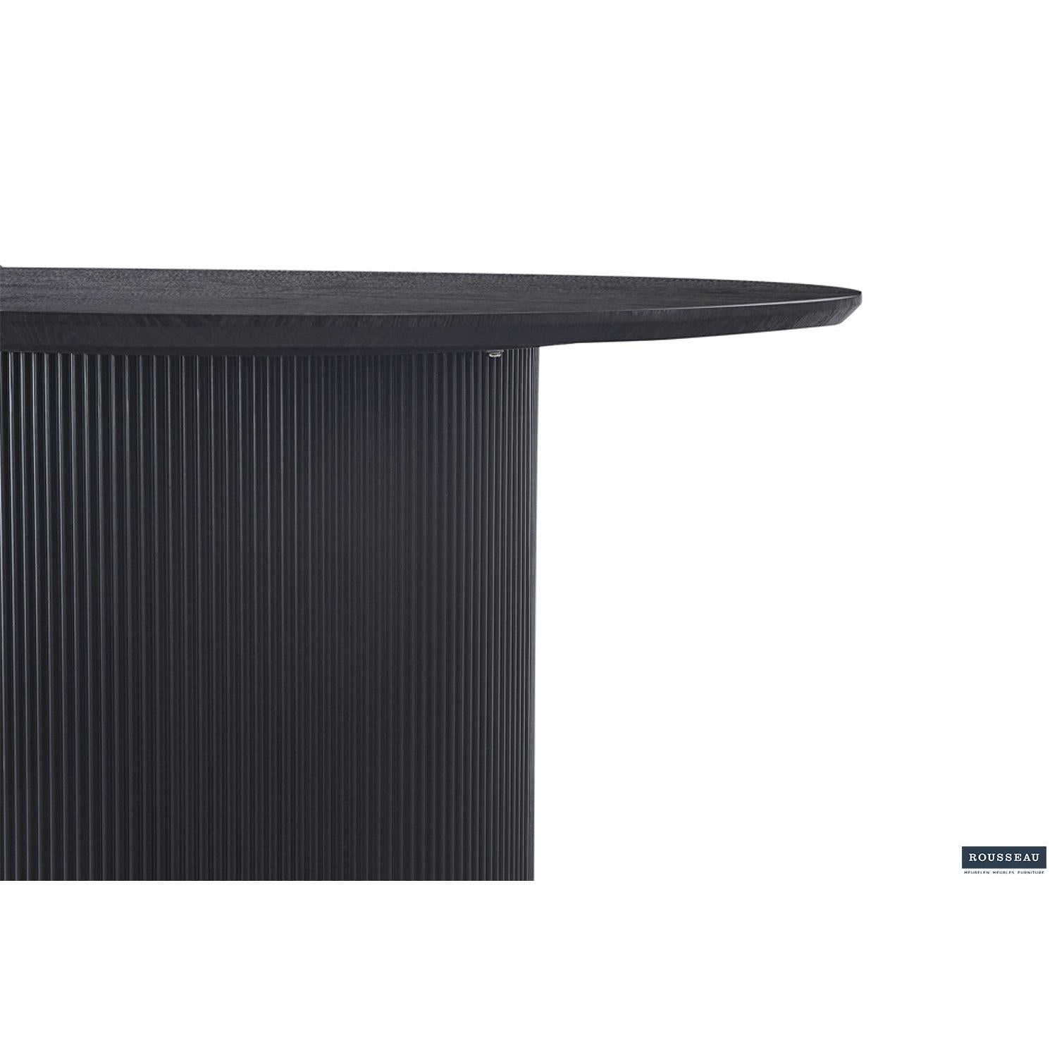 Esstisch Lagos Ø120cm - Dunkelbraun-Esstisch Rund-Rousseau-le canapé