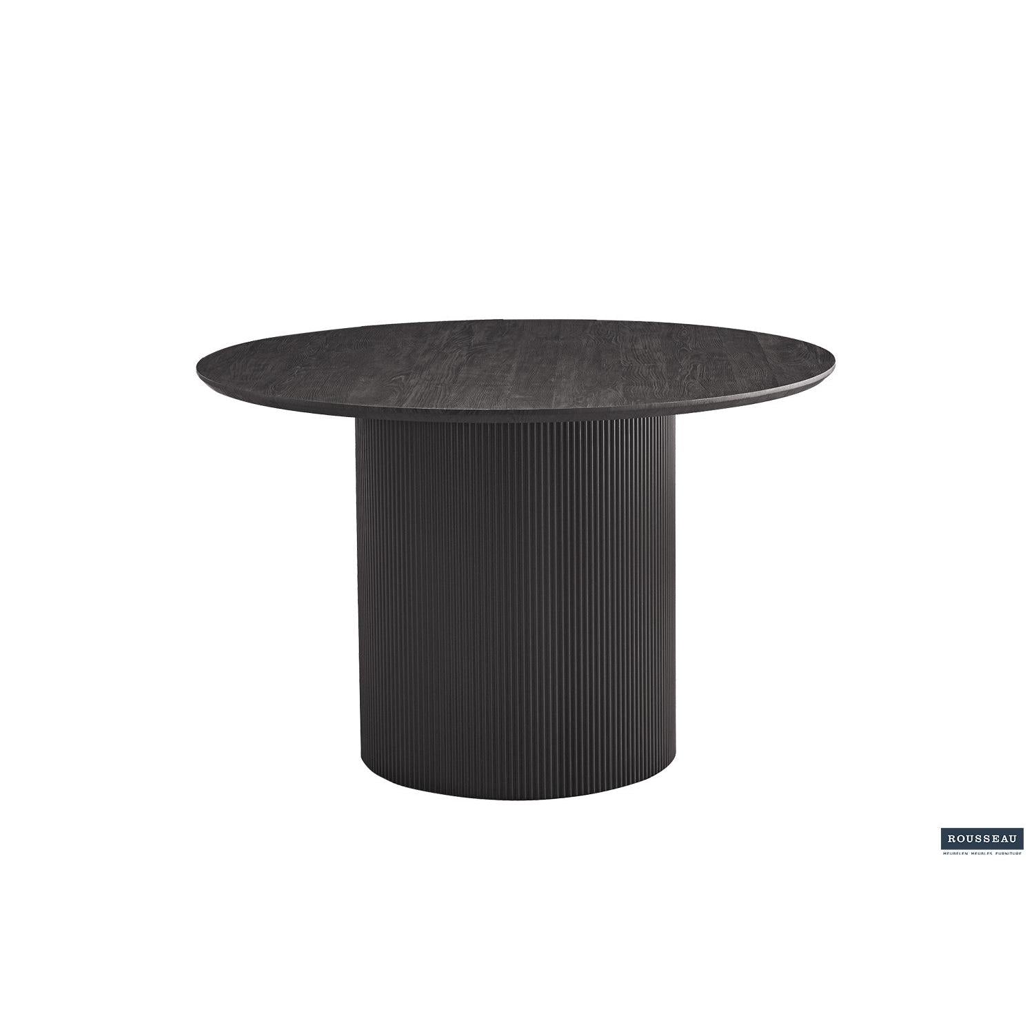 Esstisch Lagos Ø120cm - Dunkelbraun-Esstisch Rund-Rousseau-le canapé