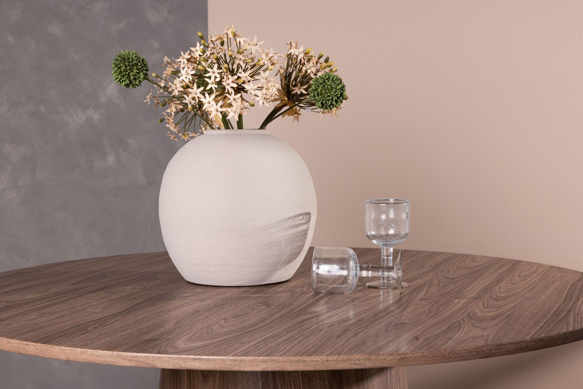 Esstisch Lanzo Ø120cm - Braun-Esstische Rund-Venture Home-le canapé