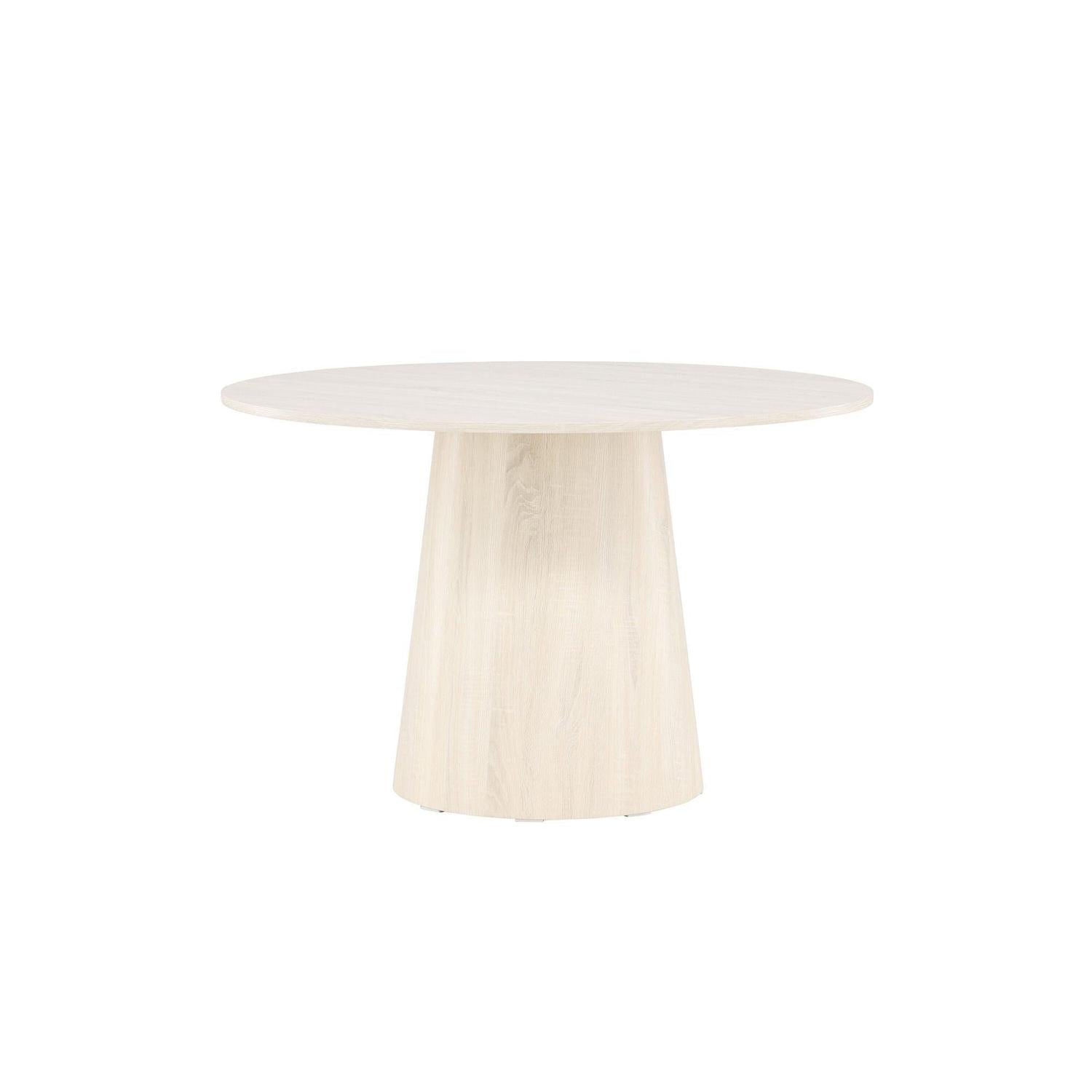 Esstisch Lanzo Ø120cm - Whitewash-Esstisch Rund-Venture Home-le canapé