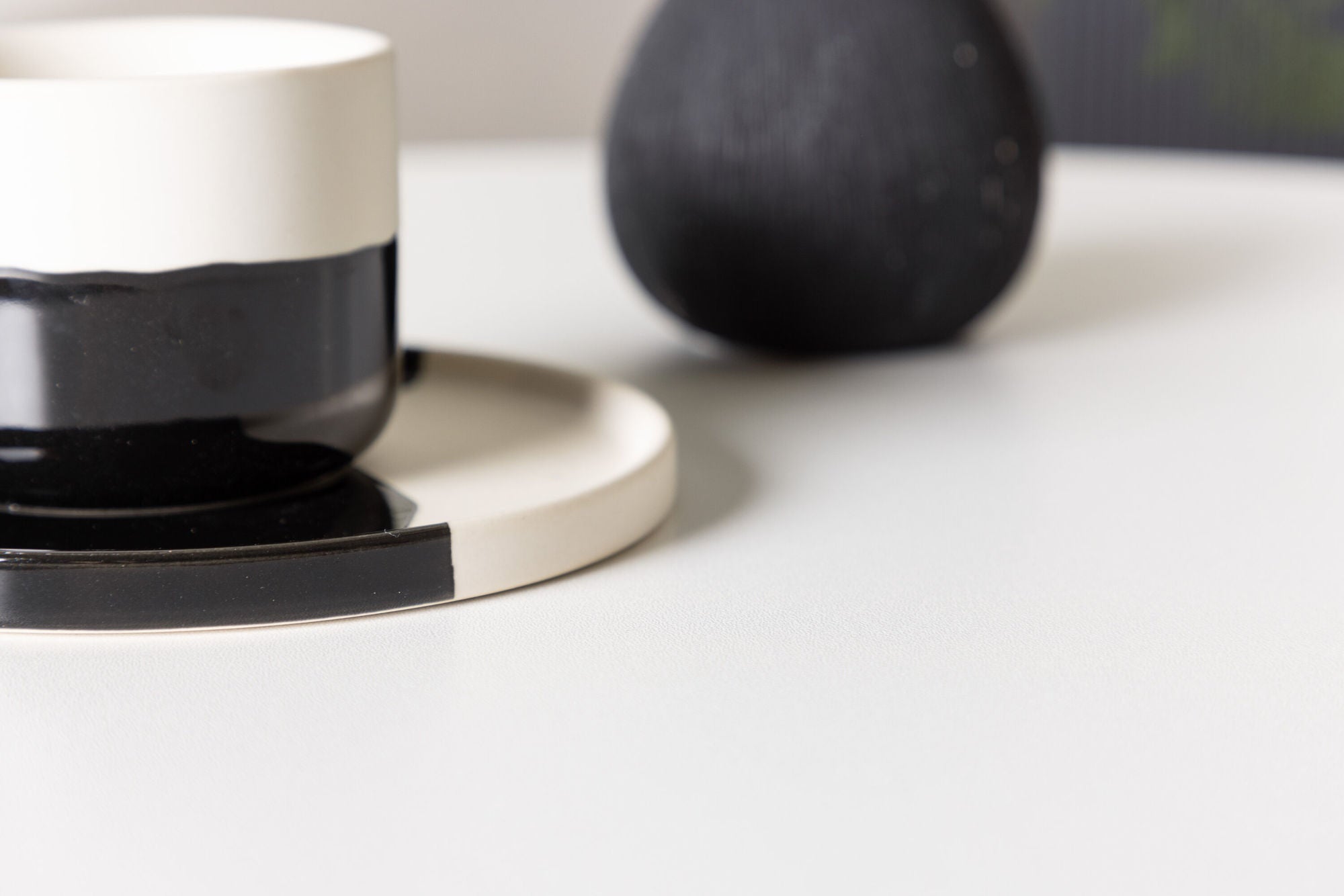 Esstisch Leonora Ø65cm - Weiß-Esstisch Rund-Venture Home-le canapé