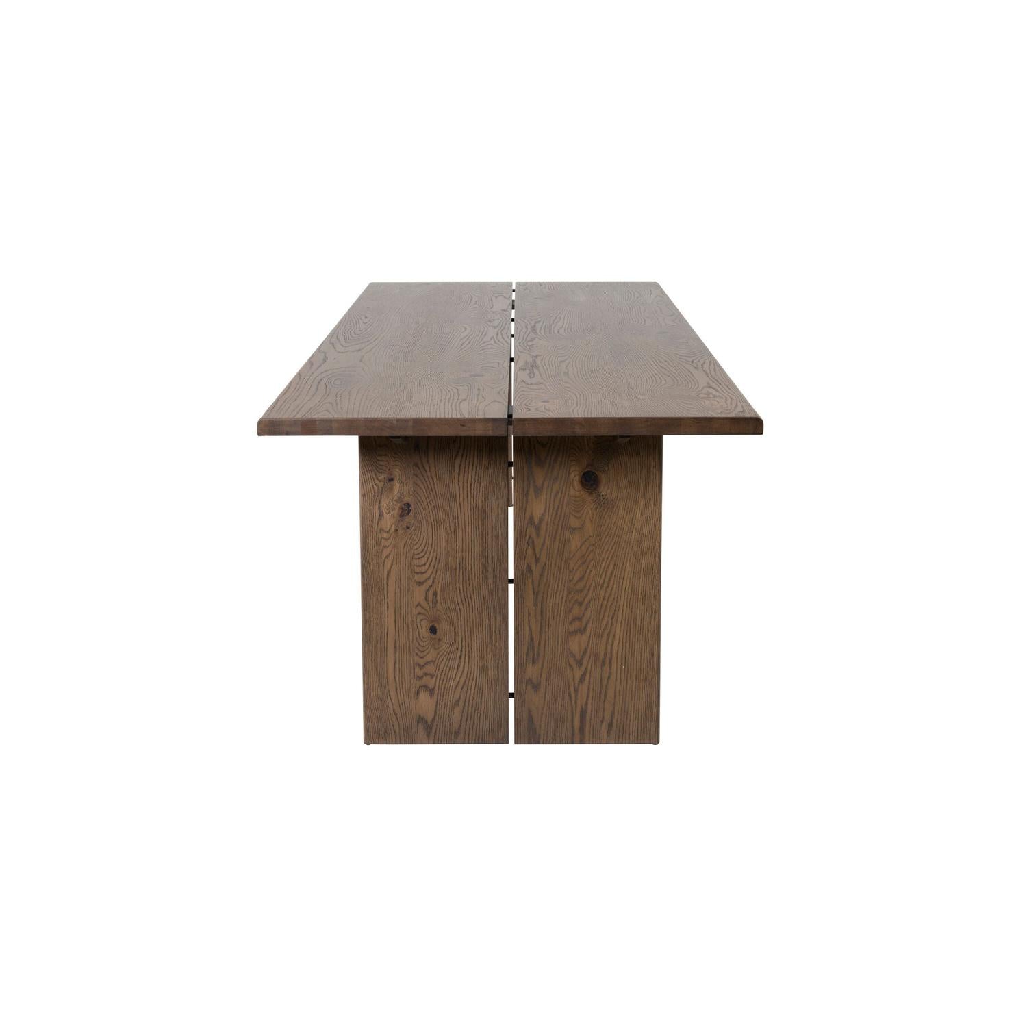 Esstisch Logger ausziehbar 210-310cm - Mokka-Esstische ausziehbar-Venture Home-le canapé